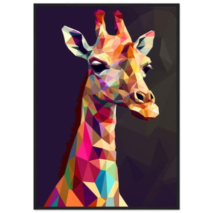 Peinture Girafe Moderne - Canvanation