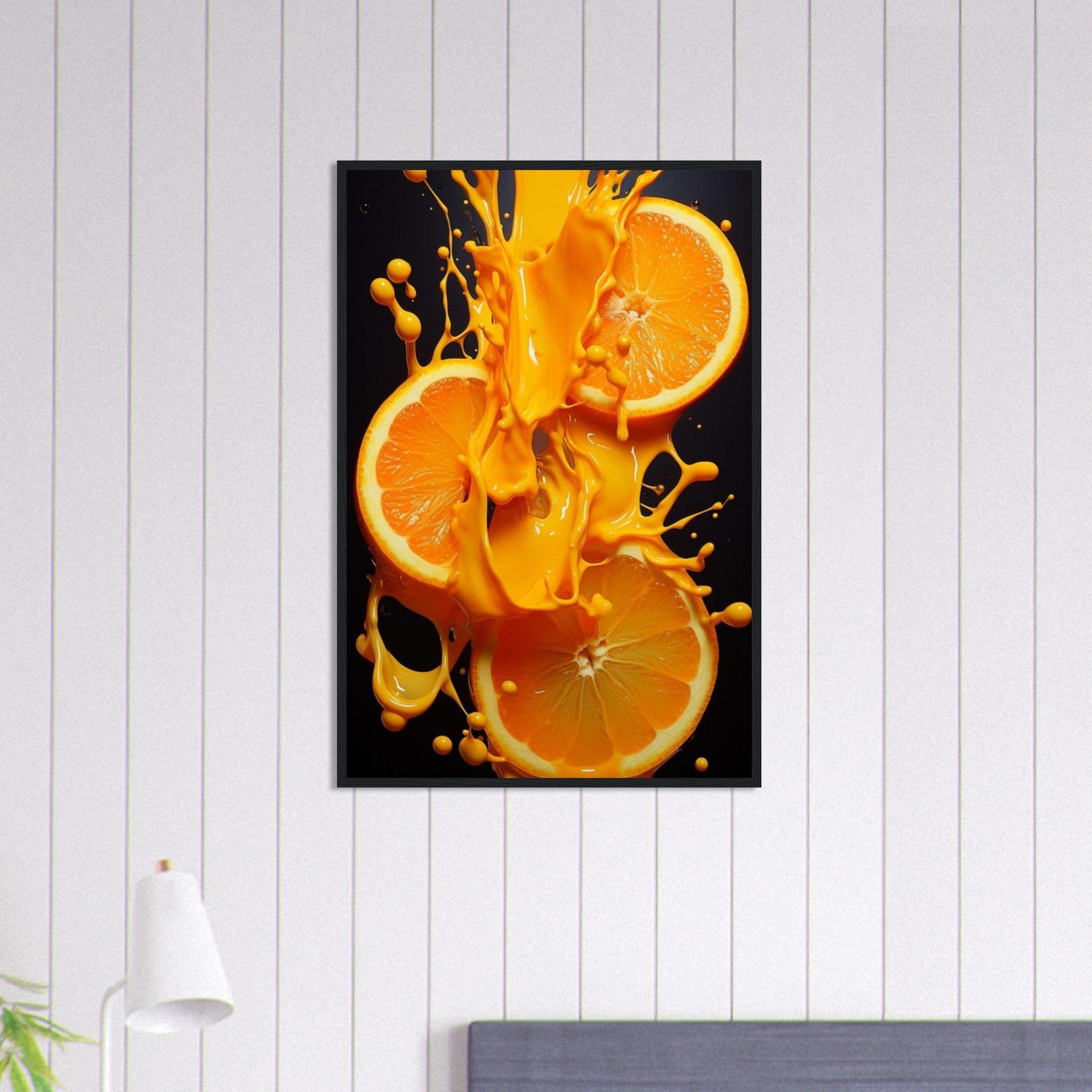 Canvanation Print Material 60x90 cm / 24x36″ Tableau Cuisine Jus D'orange