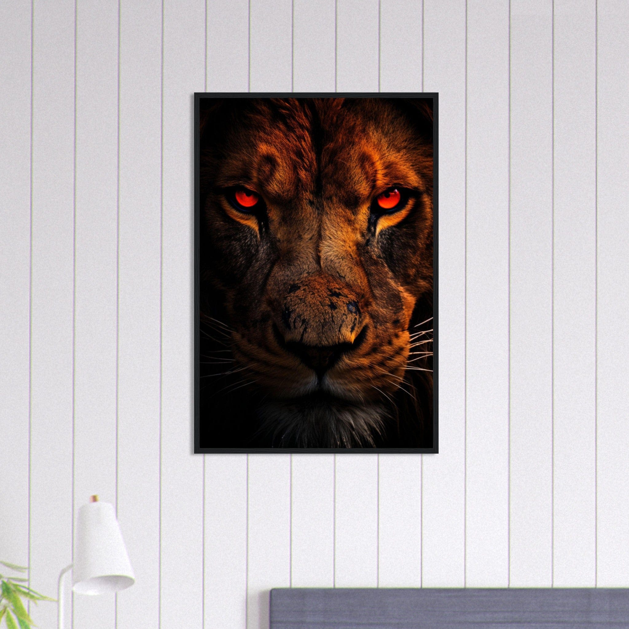 Canvanation Print Material 60x90 cm / 24x36″ Tableau De Lion