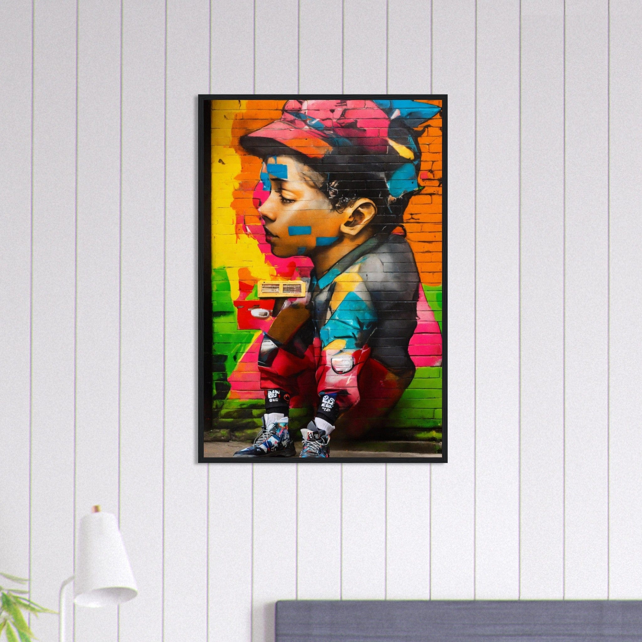 Canvanation Print Material 60x90 cm / 24x36″ Tableau Street Art Graffiti