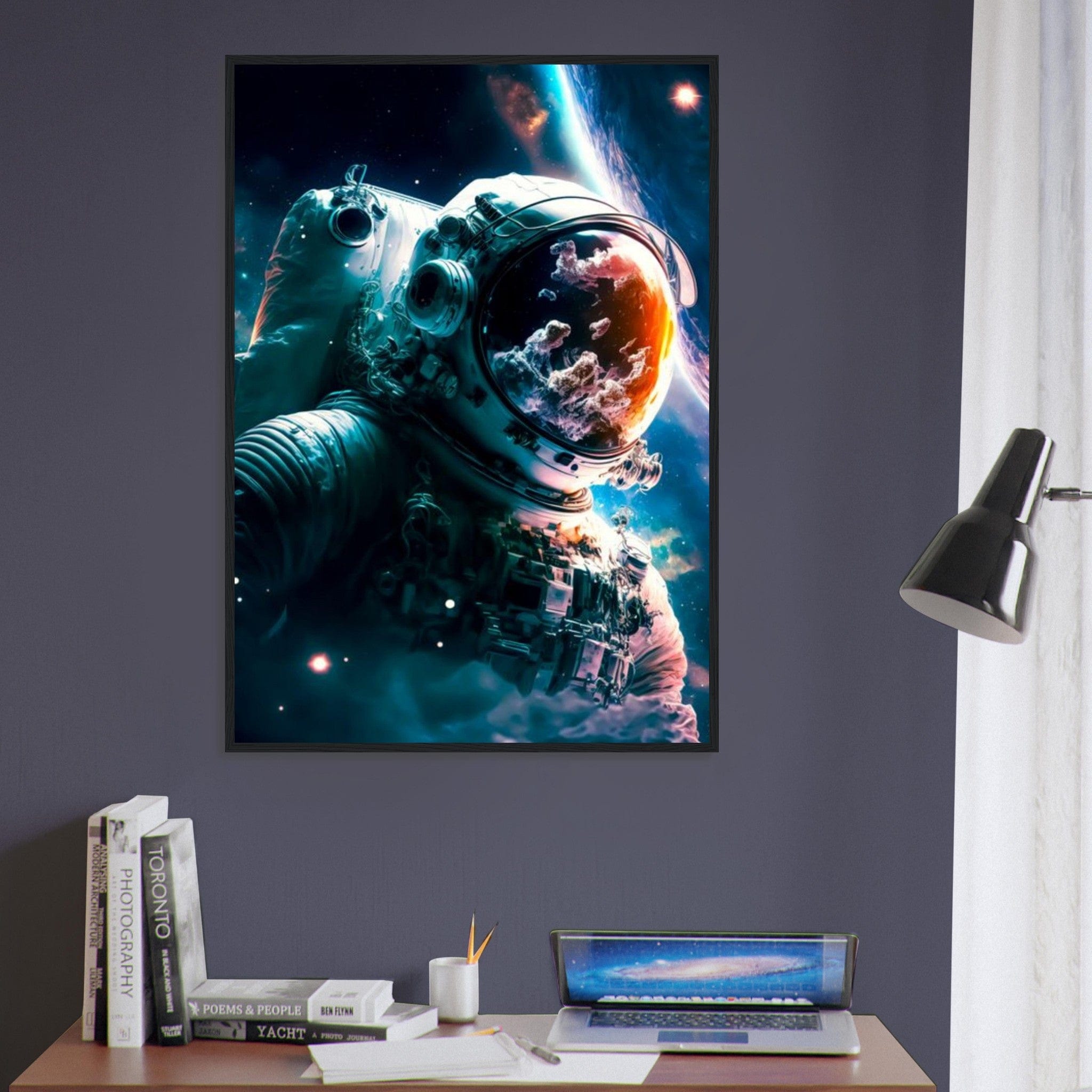 Canvanation Print Material Tableau Planete Astral Harmonie