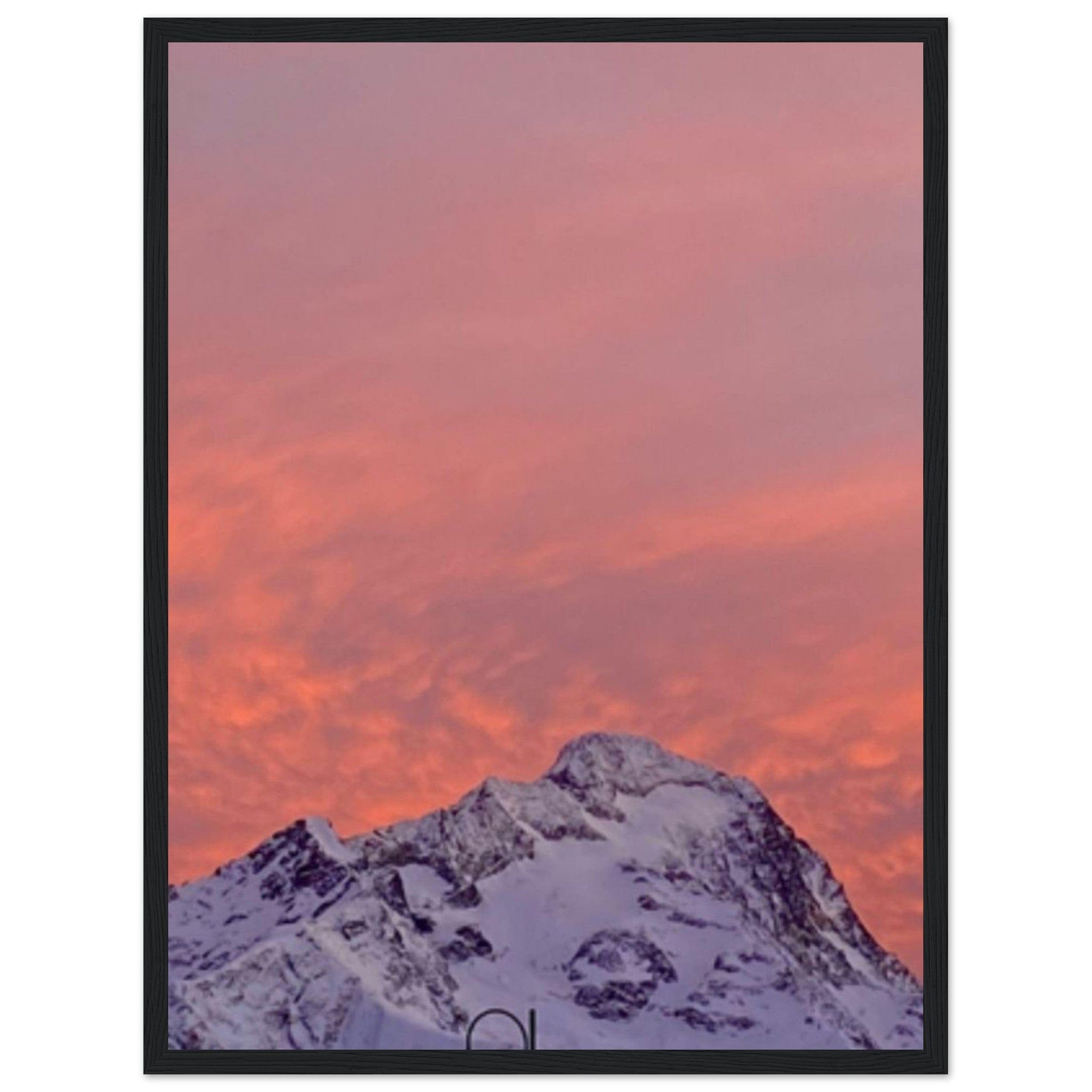 Canvanation Print Material Tableau Sur La Montagne Rouge