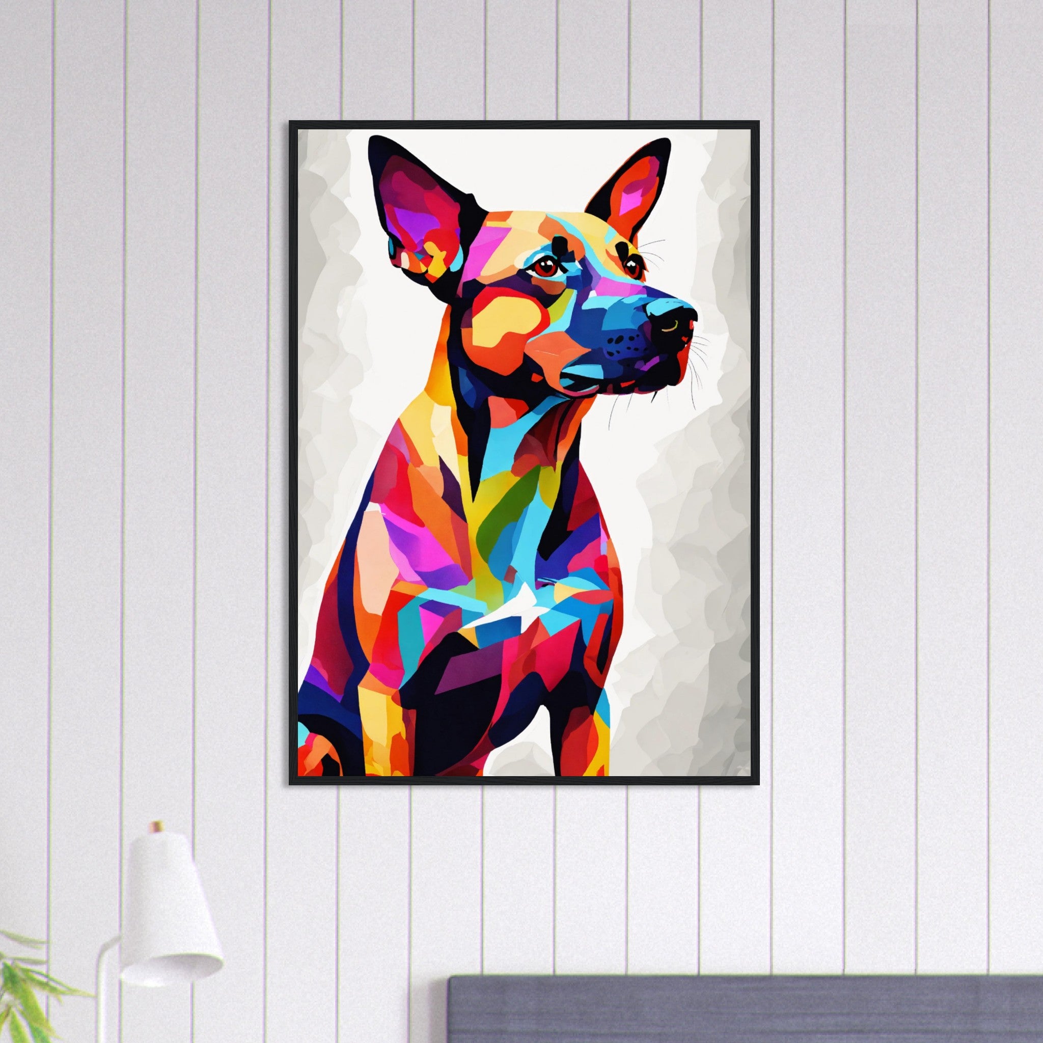 Canvanation Print Material 70x100 cm / 28x40″ Tableau Chien Ami Pour Toujours