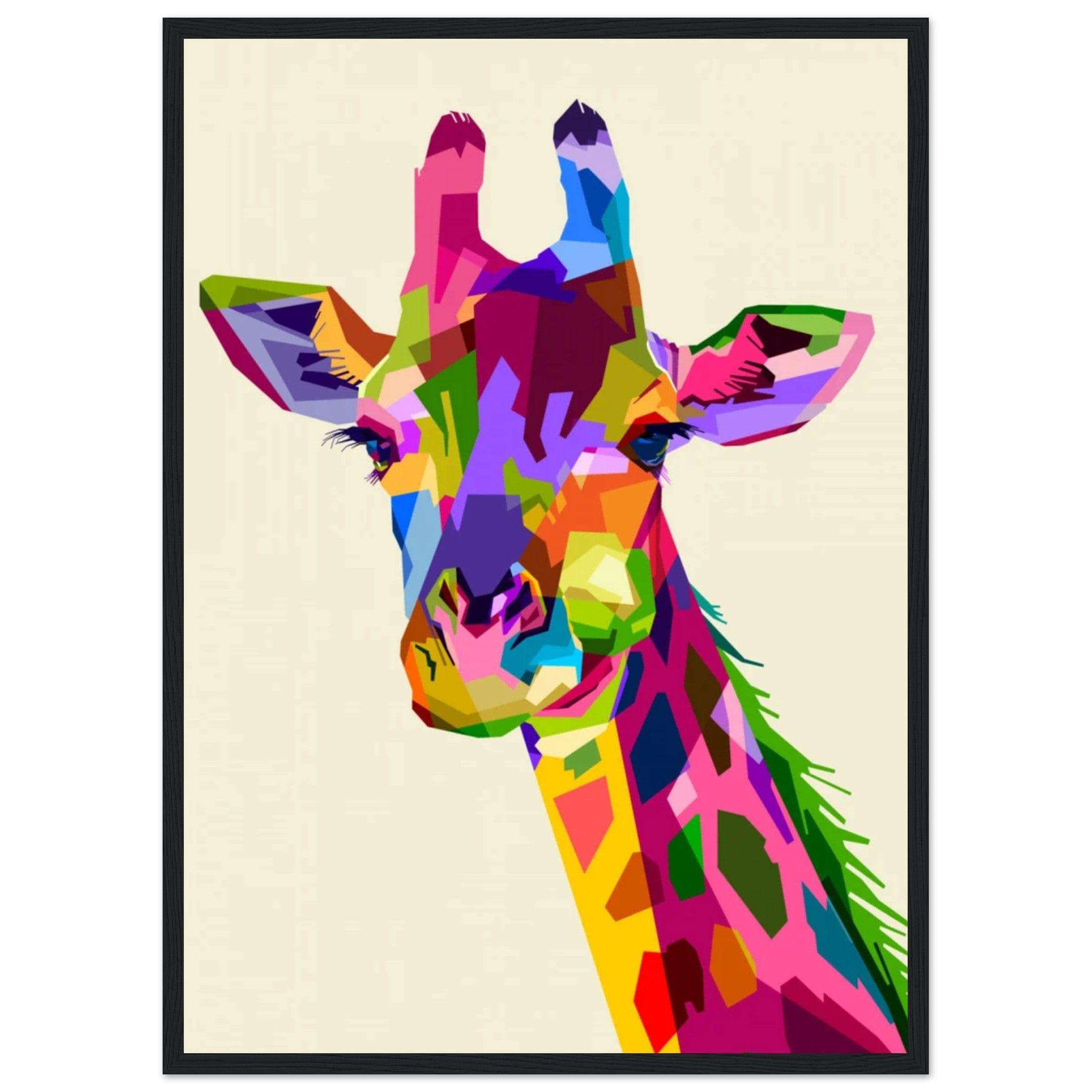 Gelato Print Material 50x70 cm / 20x28″ Tableau Deco Girafe