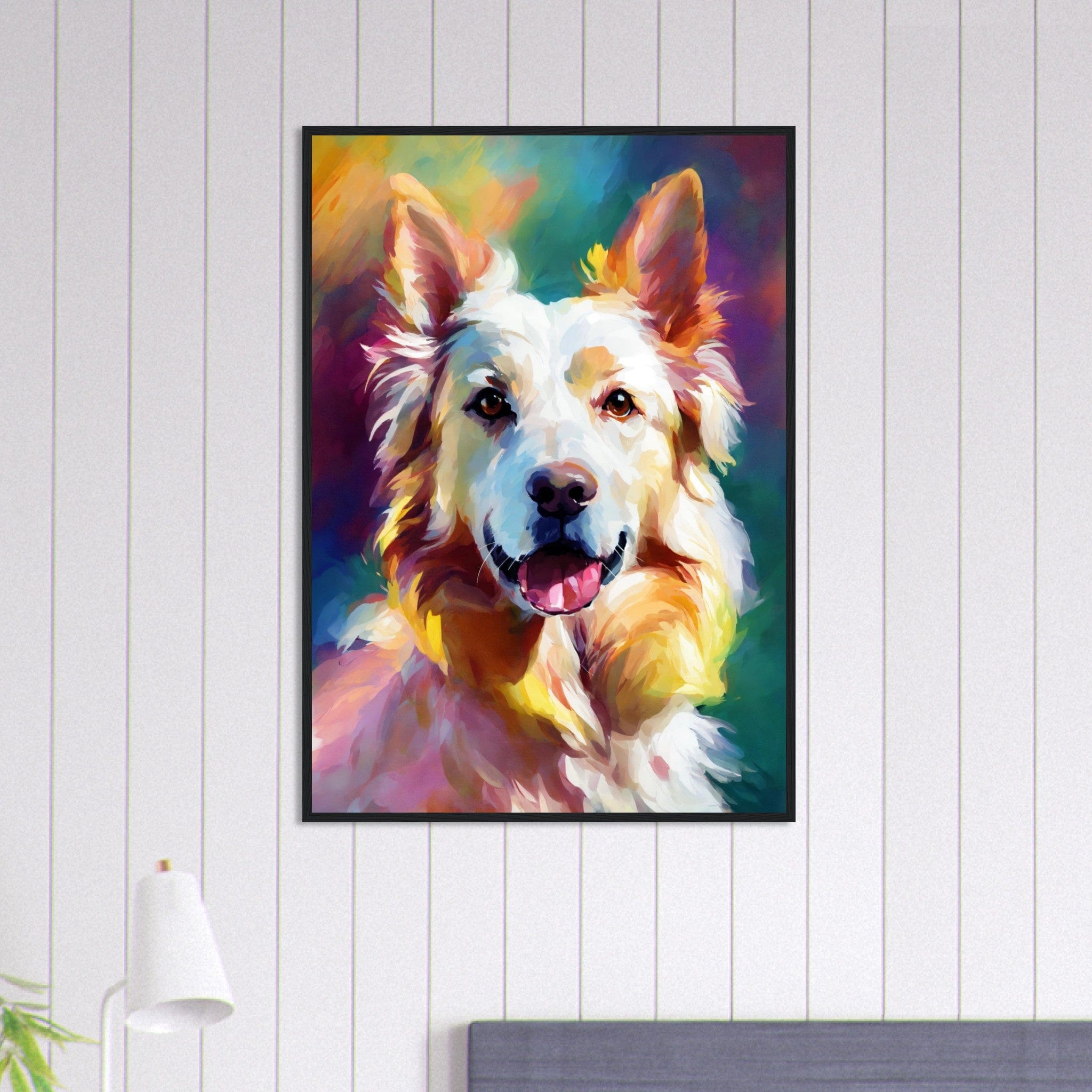 Tableau Chien Pattes Et Poils