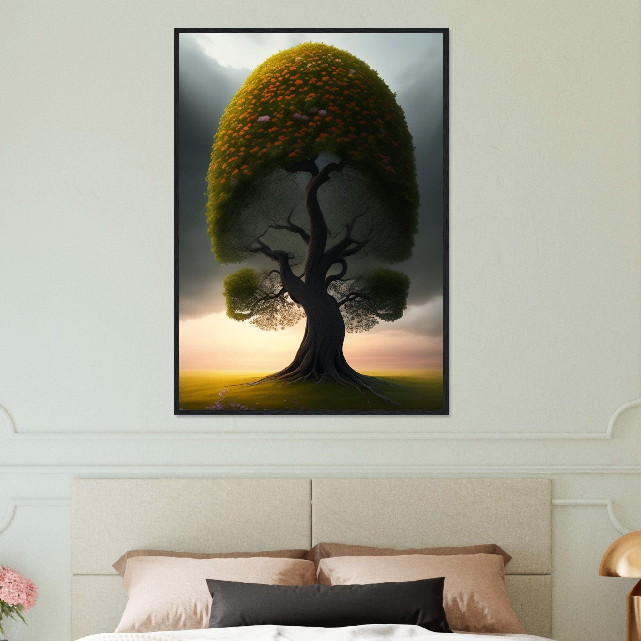 Canvanation Print Material 70x100 cm / 28x40″ Klimt L'Arbre De Vie Tableau