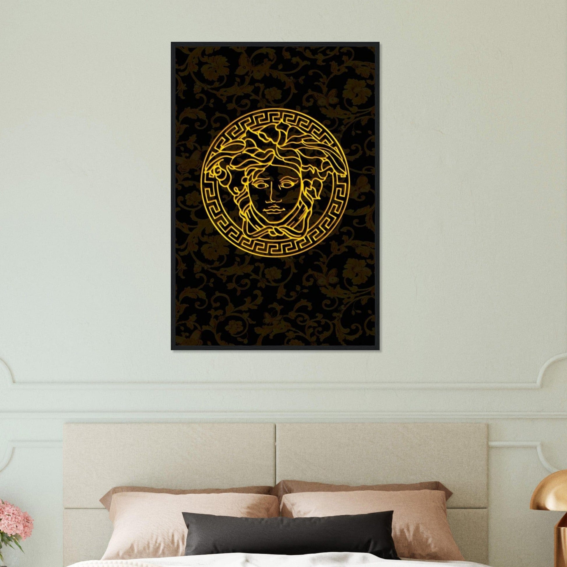 Tableau Marque De Luxe Versace Medusa Canvanation