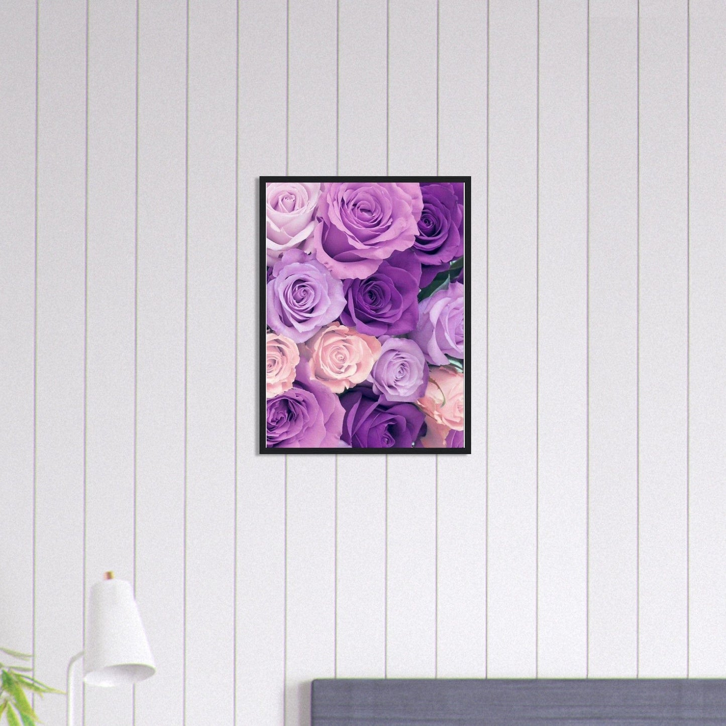 Tableau Rose Violet Canvanation