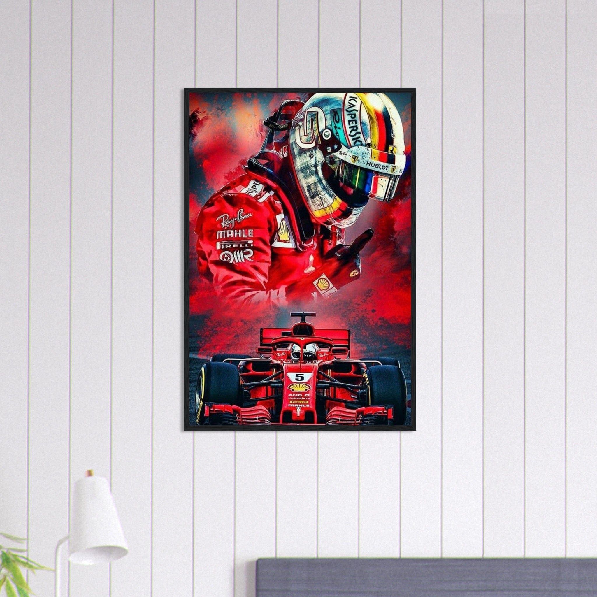 Canvanation Print Material 60x90 cm / 24x36″ Tableau Voiture F1