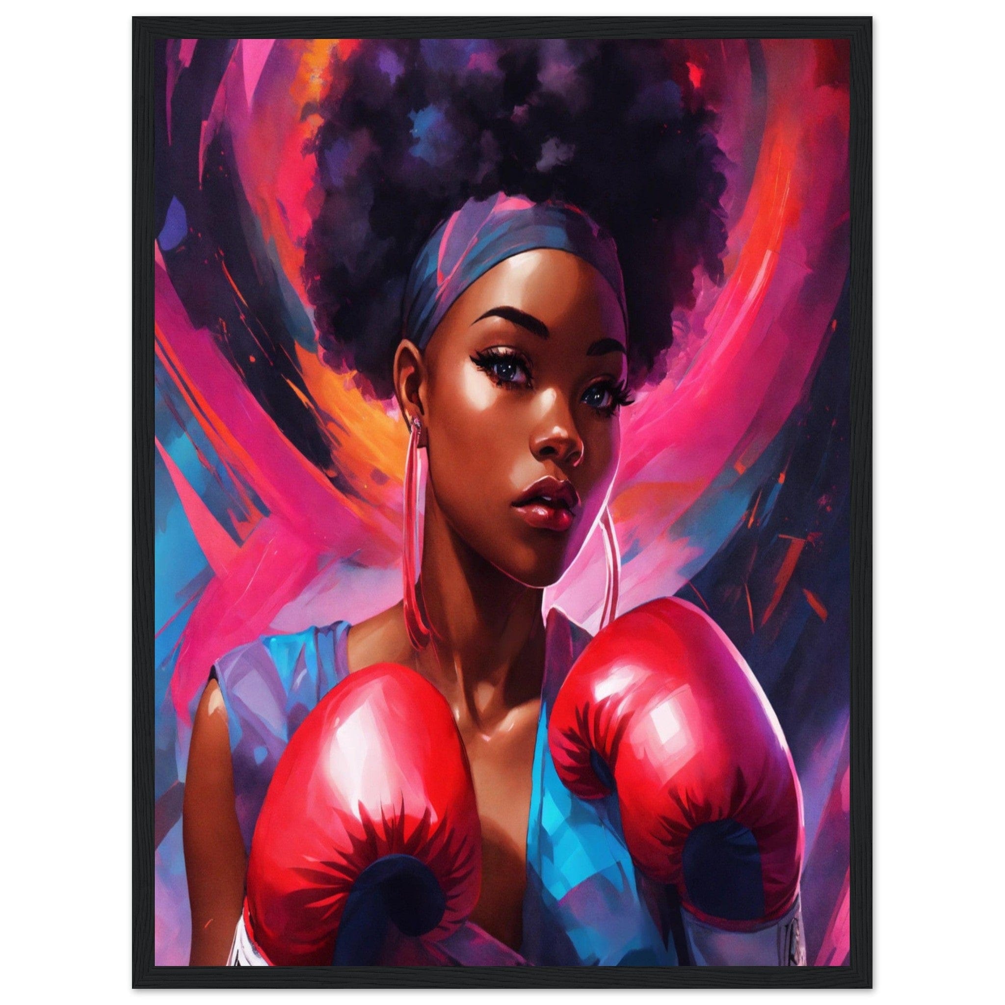 Canvanation Print Material Tableau Boxe Sofia