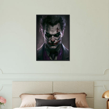 Tableau Joker Noir Et Blanc