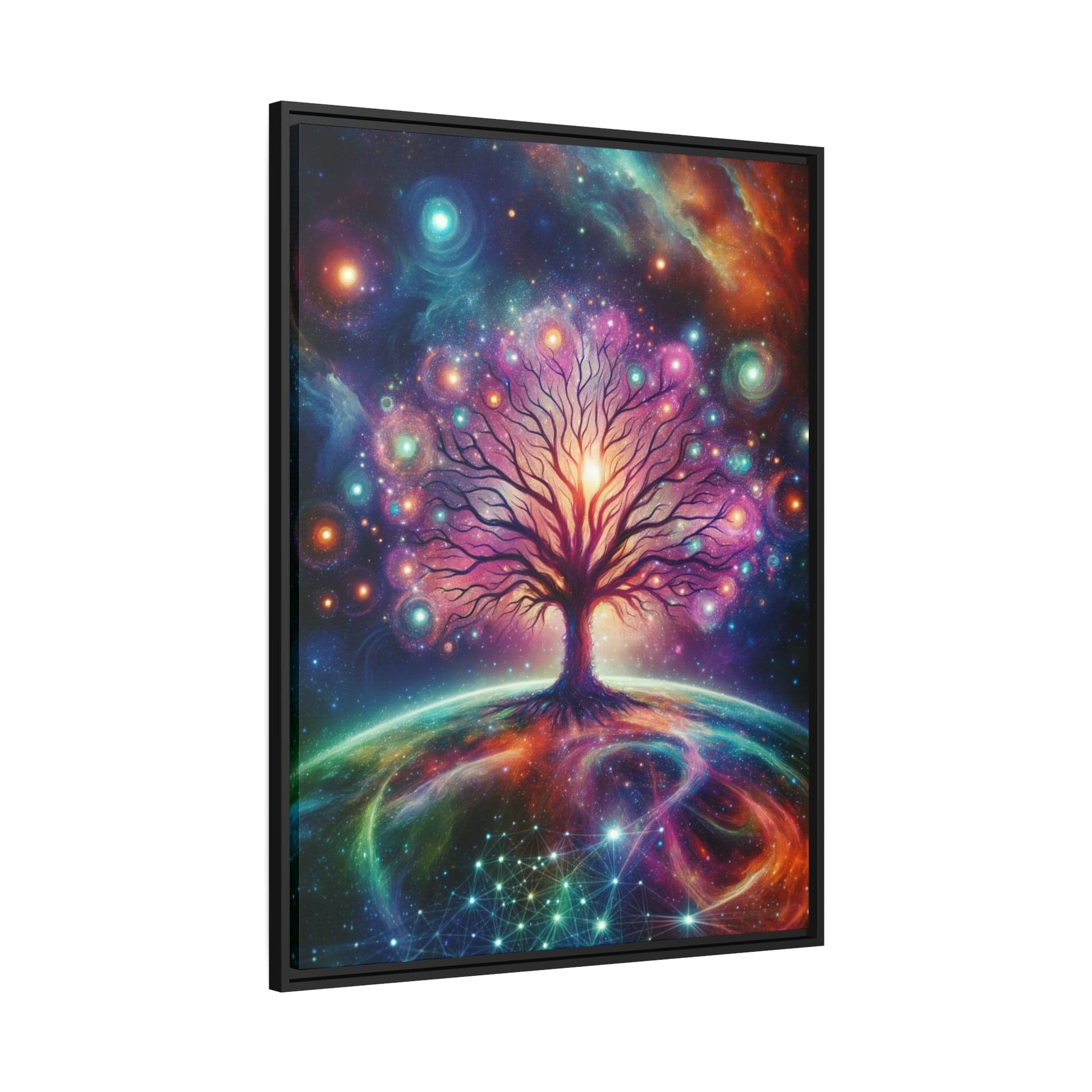 Printify Canvas Tableau Arbre De Vie Énergie Éthérée