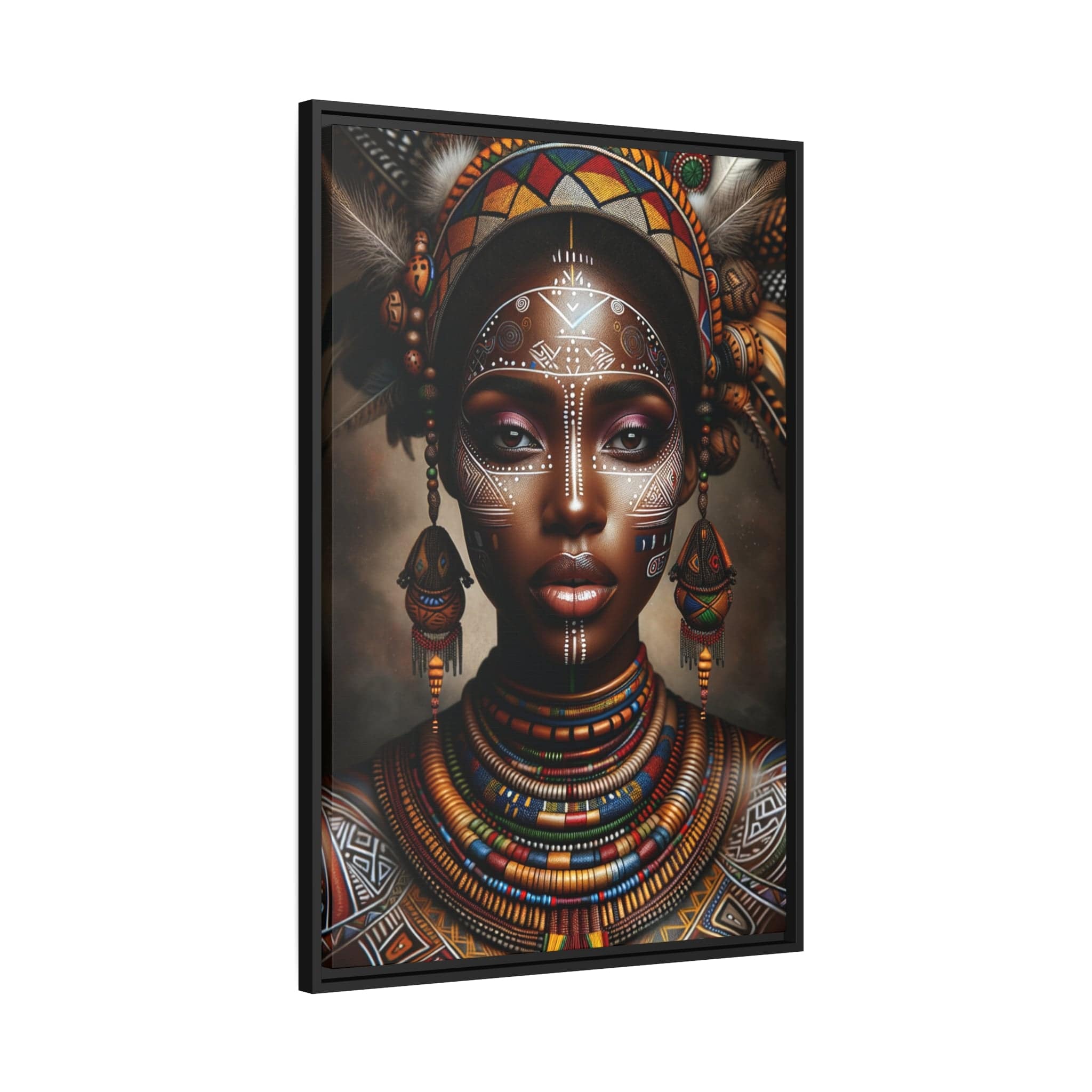 Printify Canvas Tableau "La beauté et la résilience des femmes africaines"