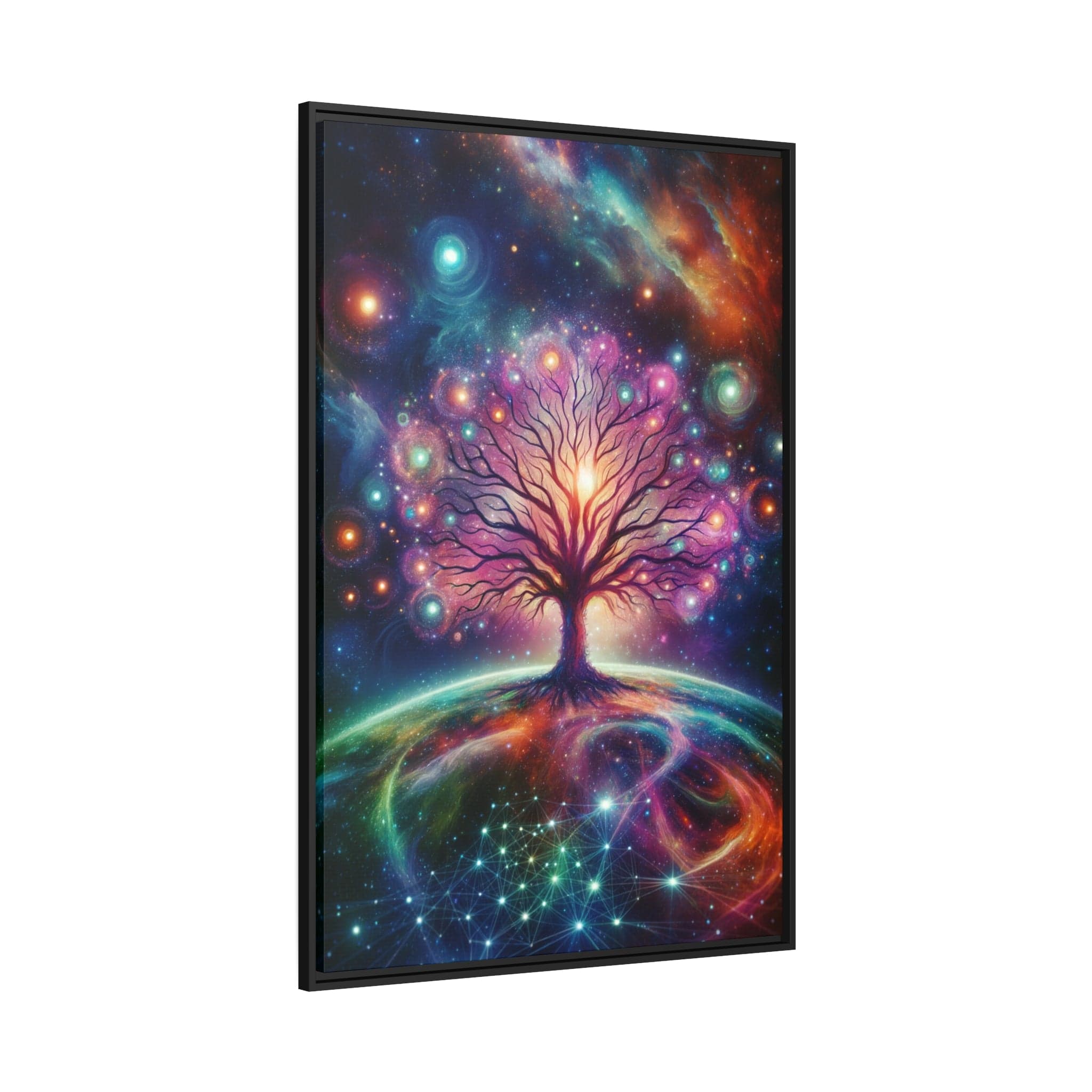 Printify Canvas Tableau Arbre De Vie Énergie Éthérée