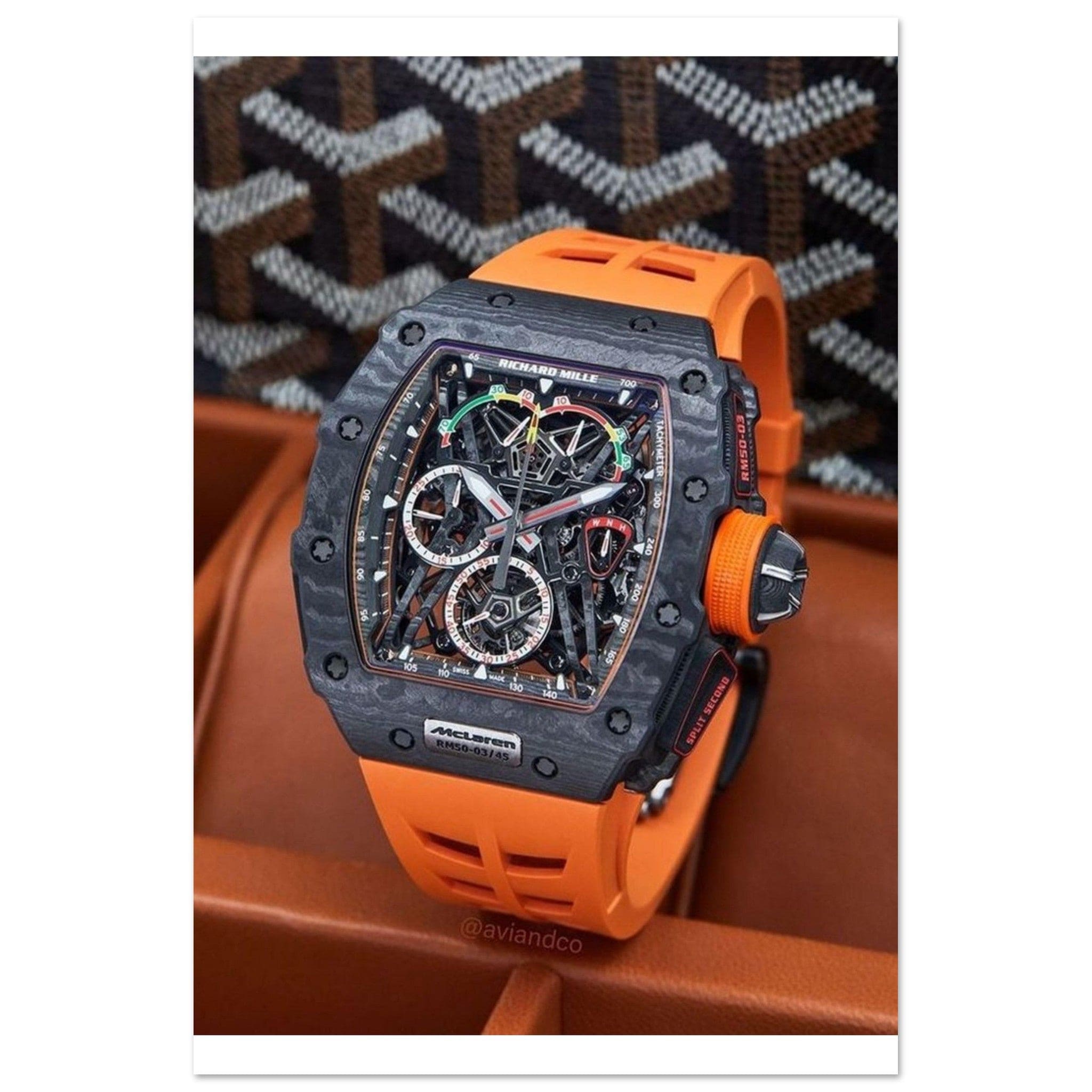 Canvanation Print Material 40x60 cm / 16x24″ Poster Richard Mille Montre Fine