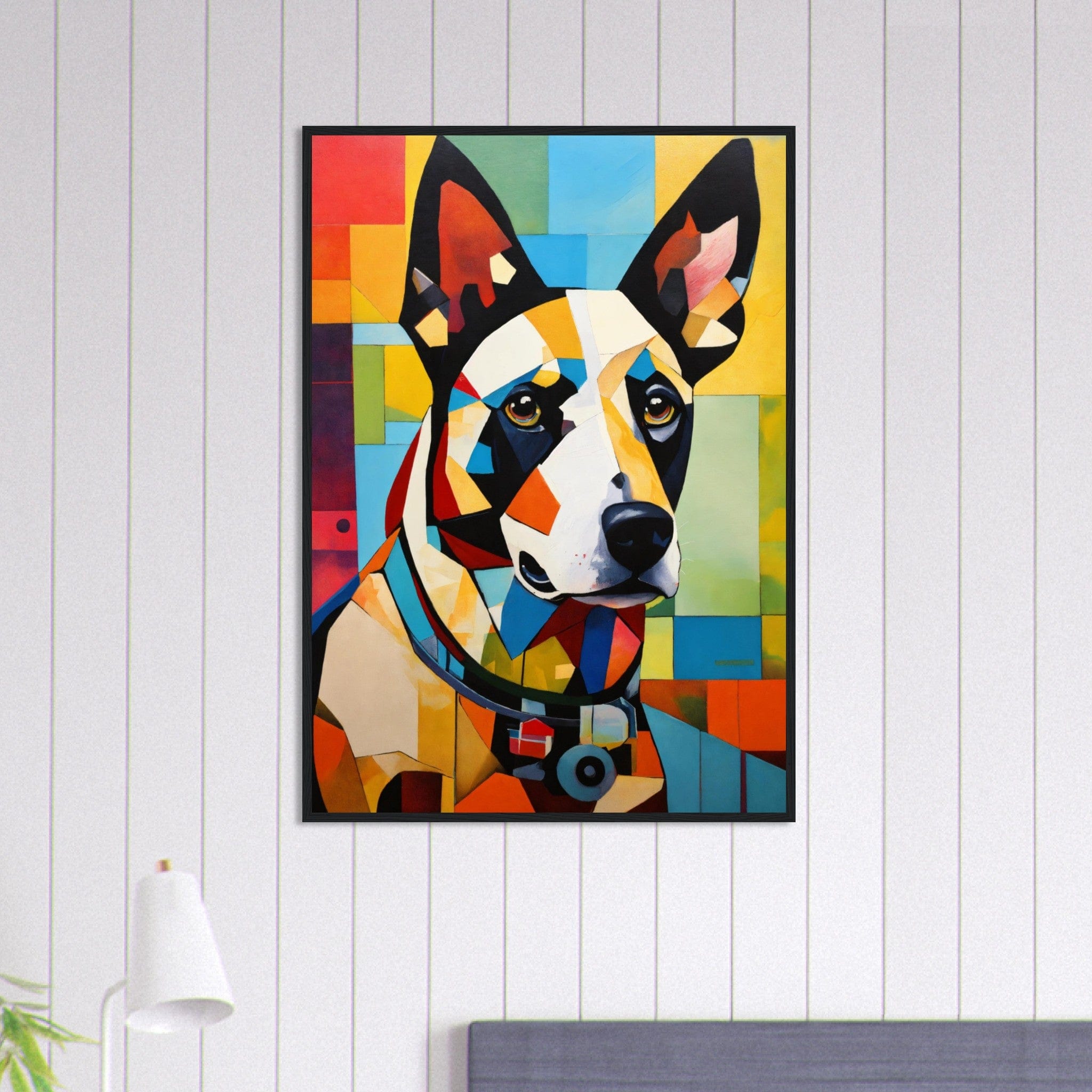 Canvanation Print Material 70x100 cm / 28x40″ Tableau Chien Roi Des Parcs