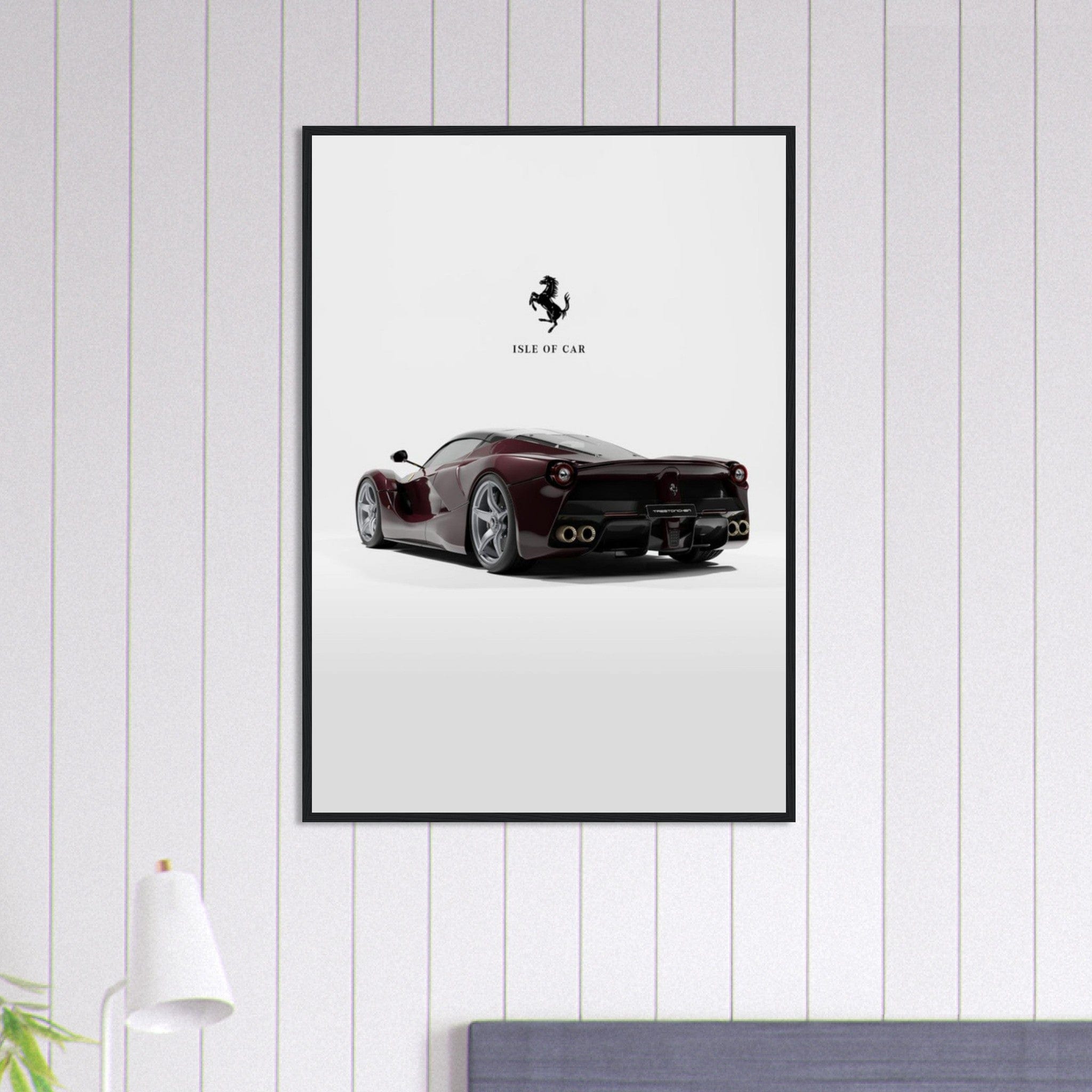 Canvanation Print Material 70x100 cm / 28x40″ Tableau Voiture Ferrari Laferrari