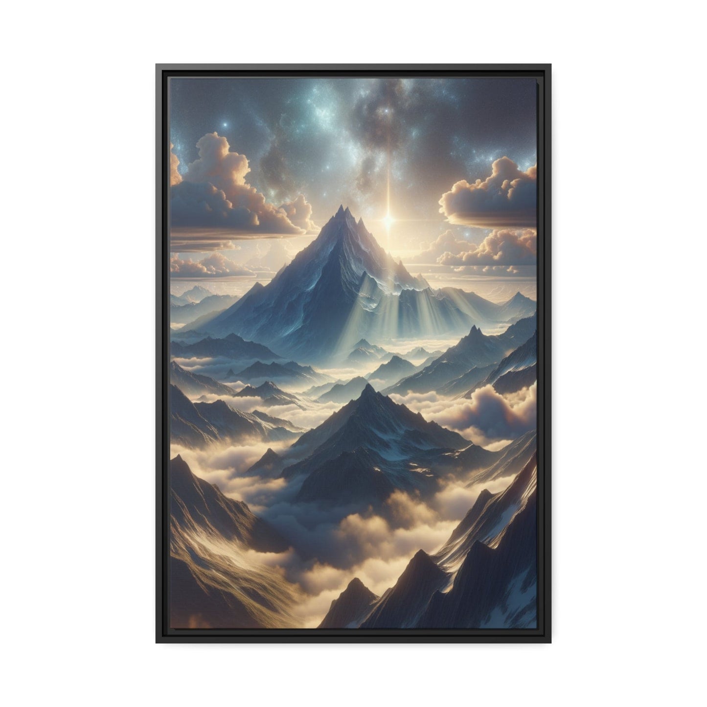 Tableau "Les sommets majestueux des montagnes : une ode à la grandeur de la nature" Canvanation