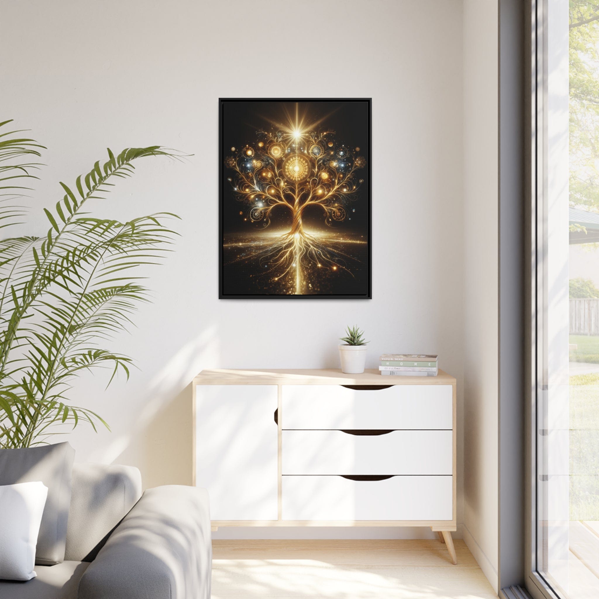 Tableau Arbre De Vie À La Lumière Du Soleil