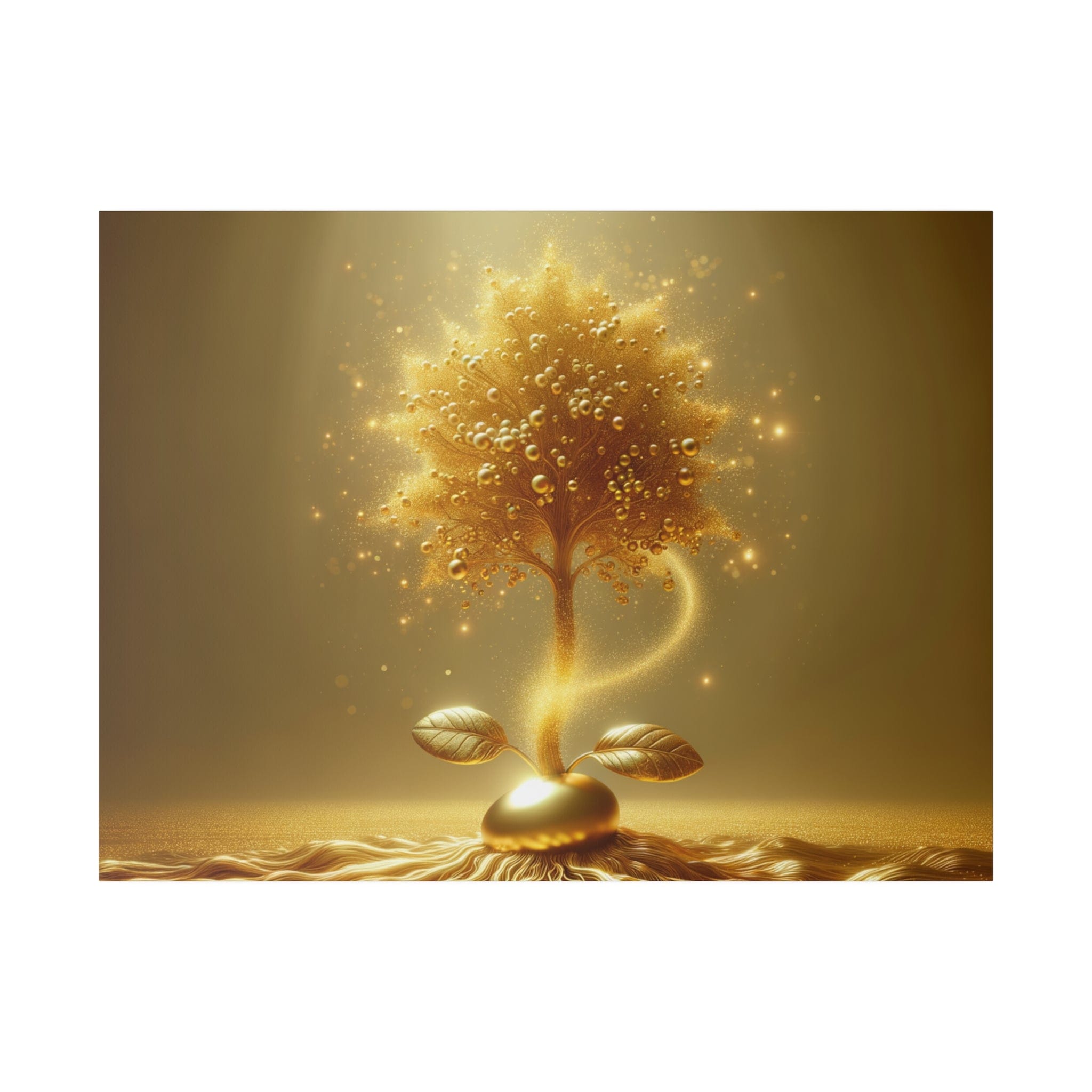 Tableau  L'Arbre d'Or de la Vie Canvanation