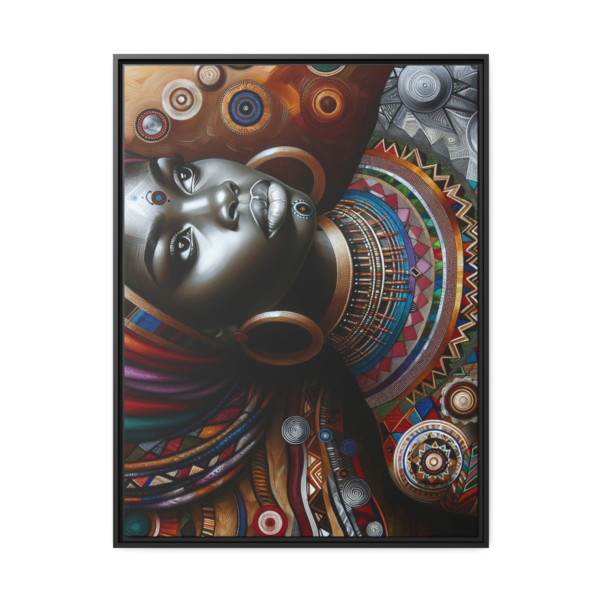 Printify Canvas 76.20 Cm" x 101.60 Cm" (Vertical) Tableau "La beauté et la force des femmes africaines en toile"