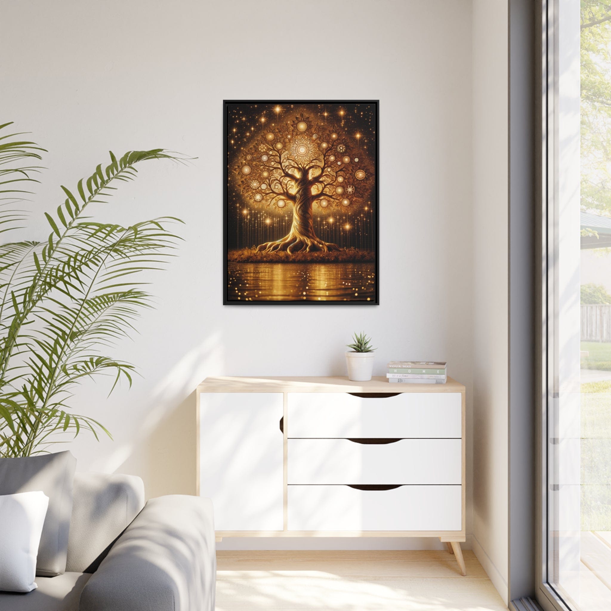 Tableau Arbre De Vie À La Lumière Du Soleil