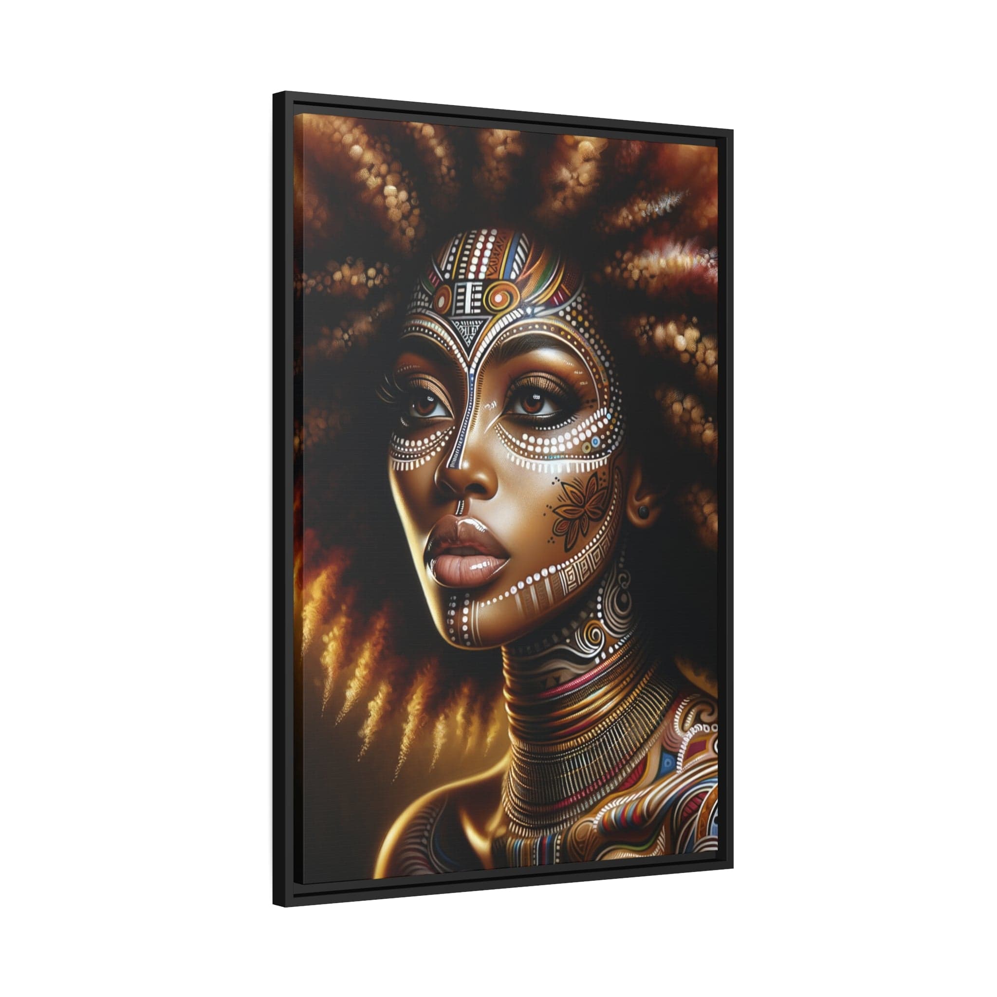 Printify Canvas Tableau "La beauté et la force de la femme africaine"