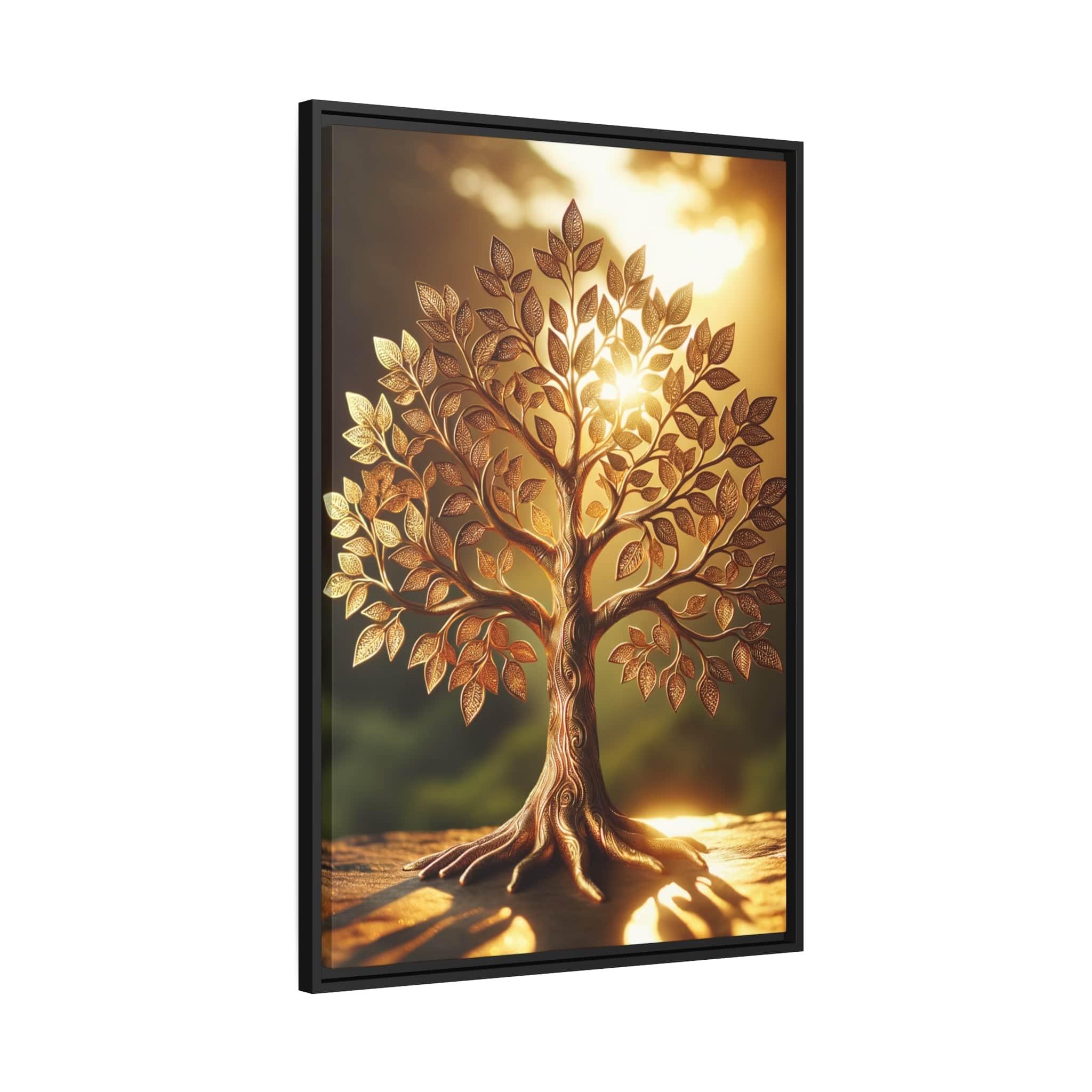 Printify Canvas Tableau Arbre De Vie Croissance Et Abondance