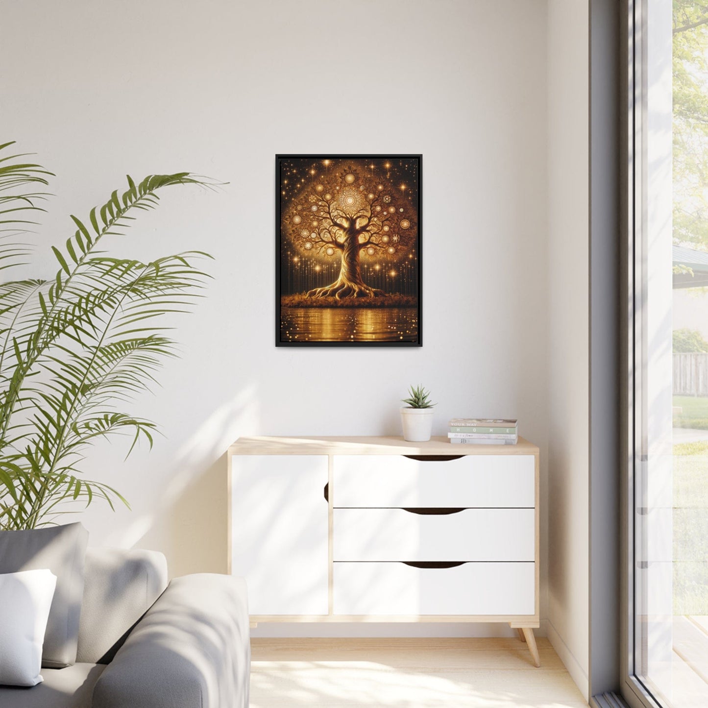 Tableau Arbre De Vie À La Lumière Du Soleil