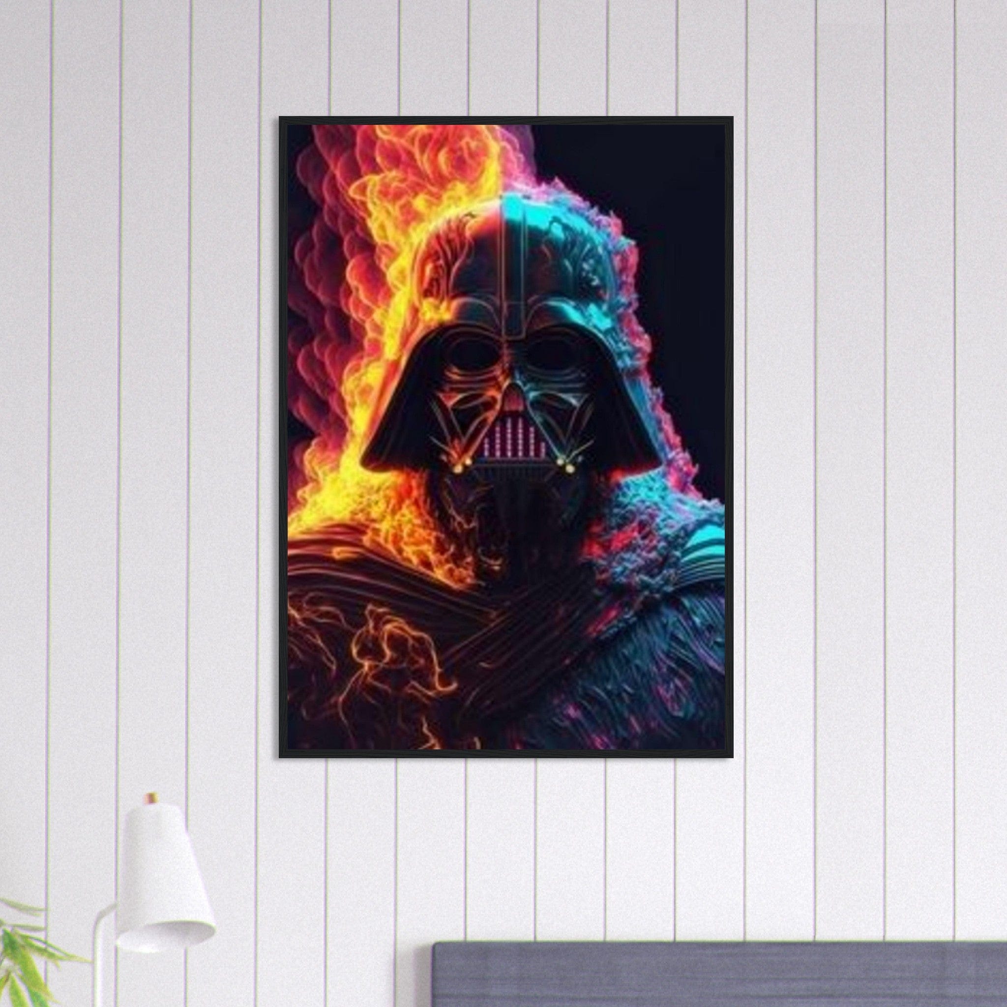 Canvanation Print Material 70x100 cm / 28x40″ Tableau Star Wars Multicolore