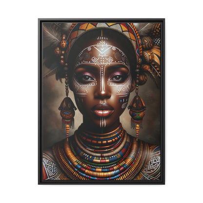 Tableau "La beauté et la résilience des femmes africaines" Canvanation