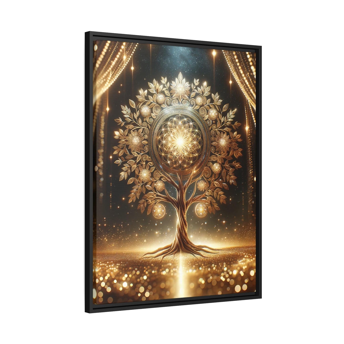 Tableau Arbre De Vie Branches D'Or