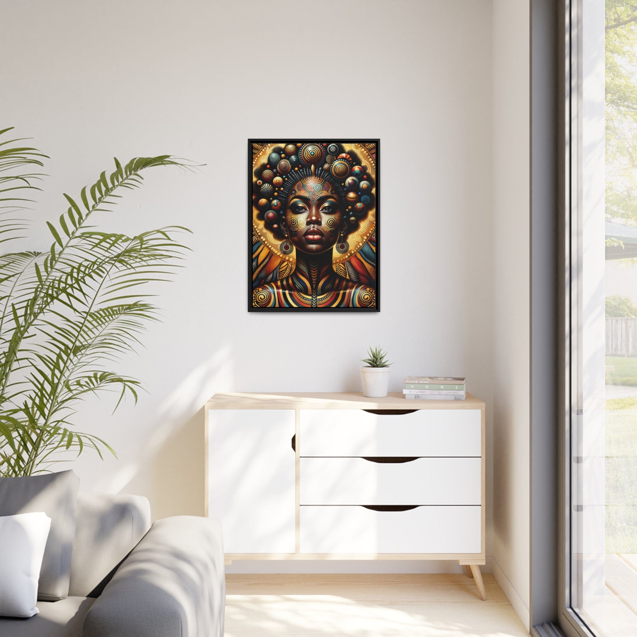 Printify Canvas Tableau "La grâce et la puissance des femmes africaines"