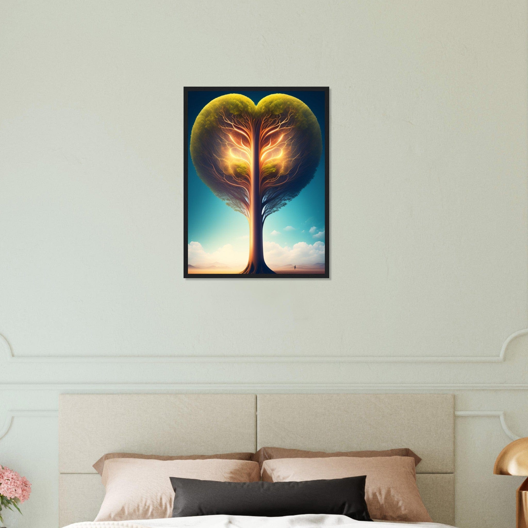 Canvanation Print Material 45x60 cm / 18x24″ Tableau L'Arbre de Vie: Une Exploration de Ses Branches et Ses Racines