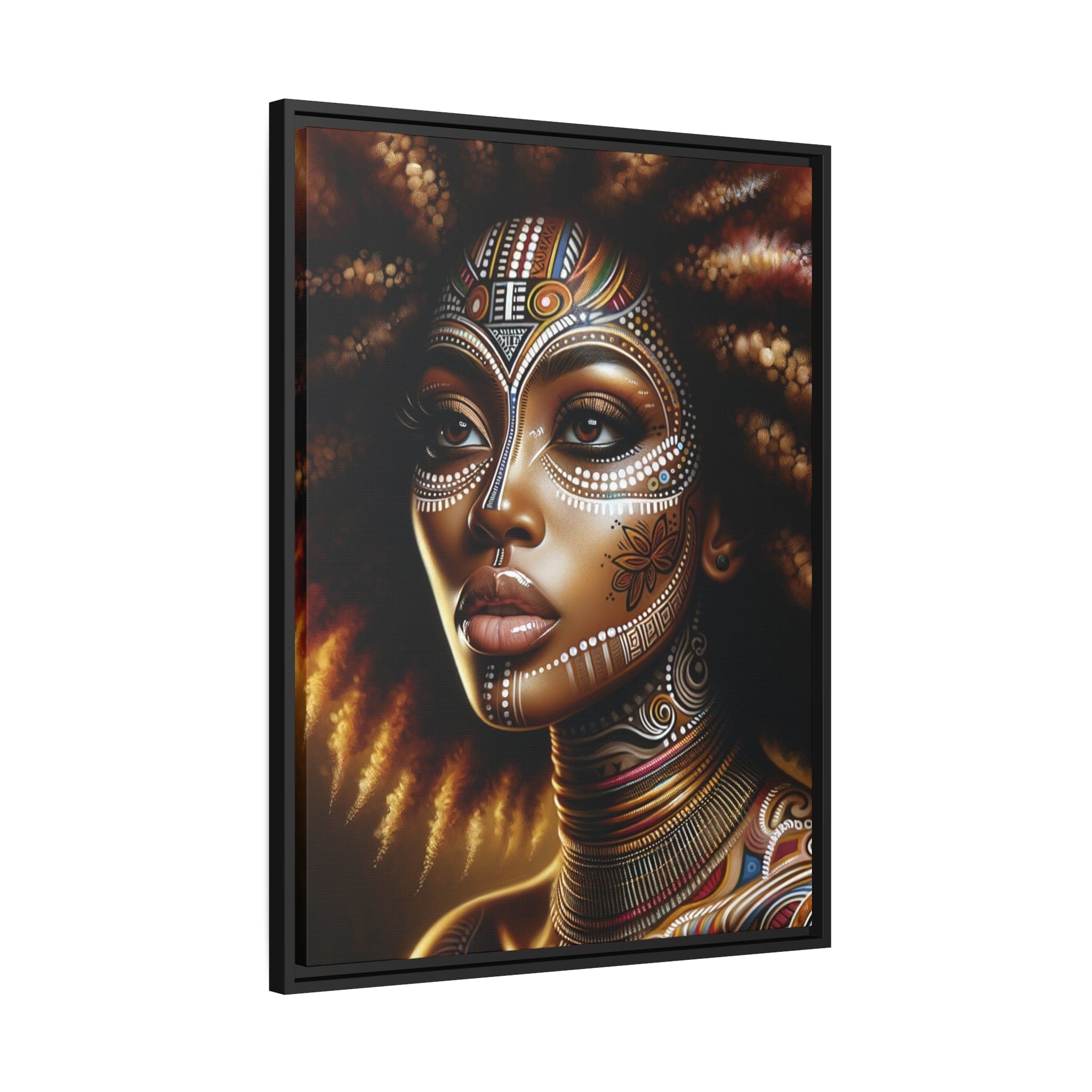 Printify Canvas Tableau "La beauté et la force de la femme africaine"