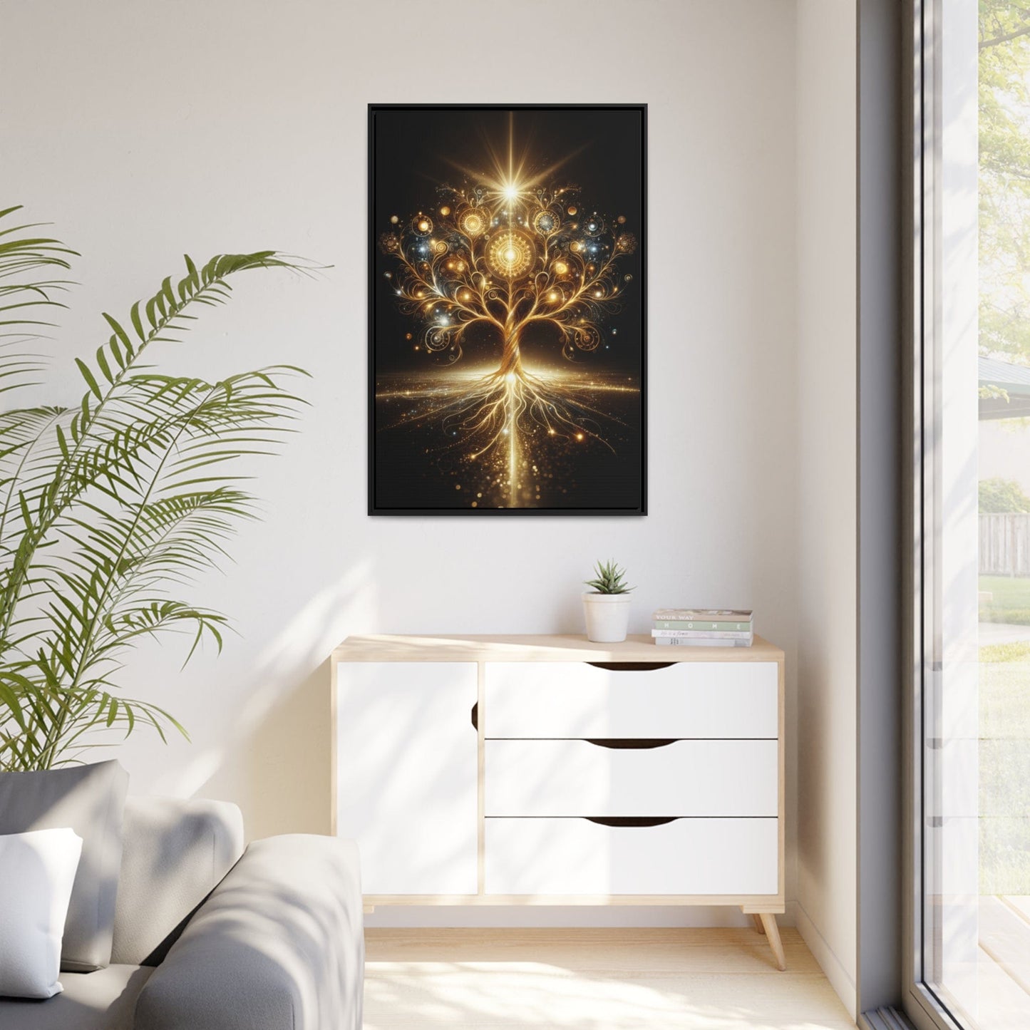 Tableau Arbre De Vie À La Lumière Du Soleil