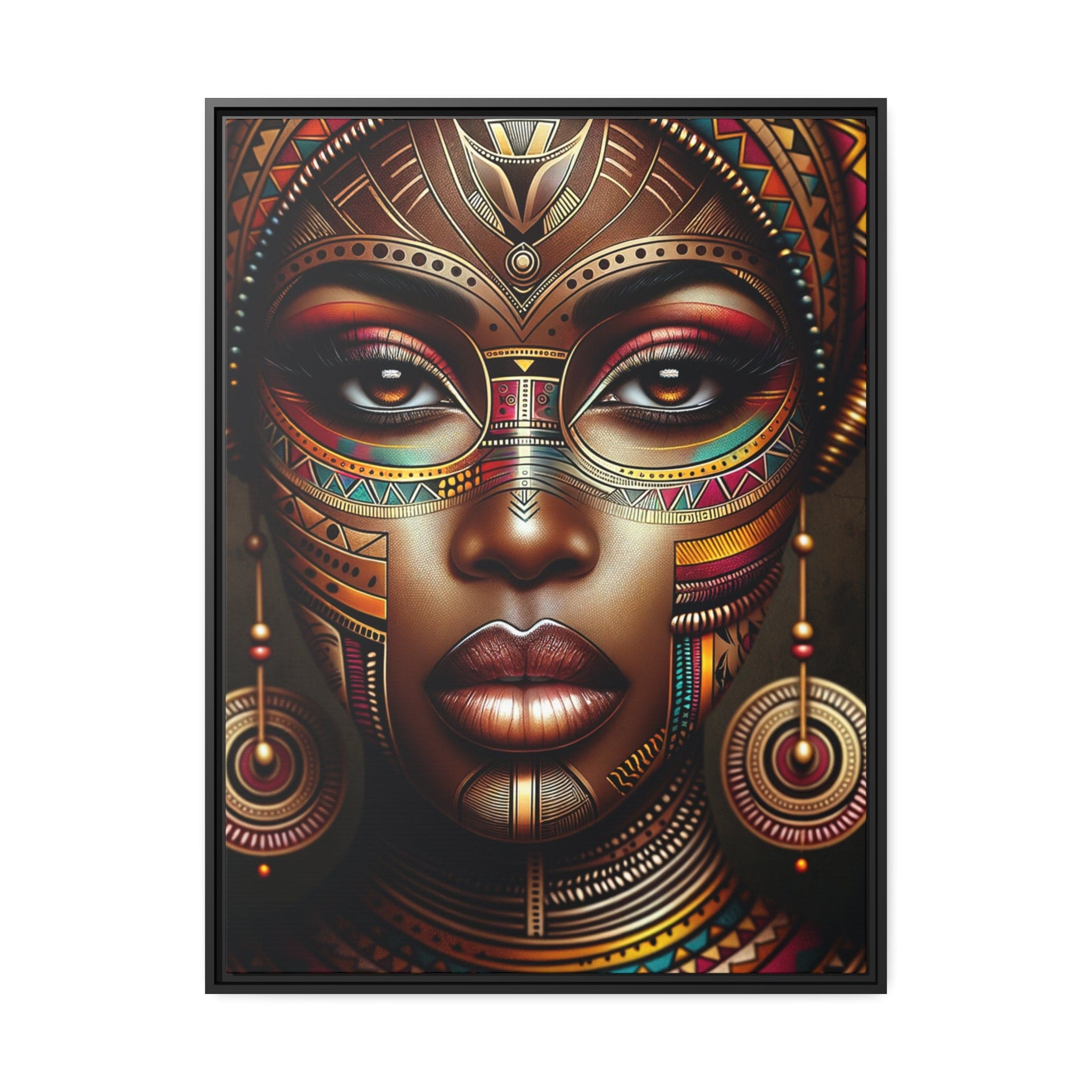 Printify Canvas 76.20 Cm" x 101.60 Cm" (Vertical) Tableau "La beauté et la force des femmes africaines"