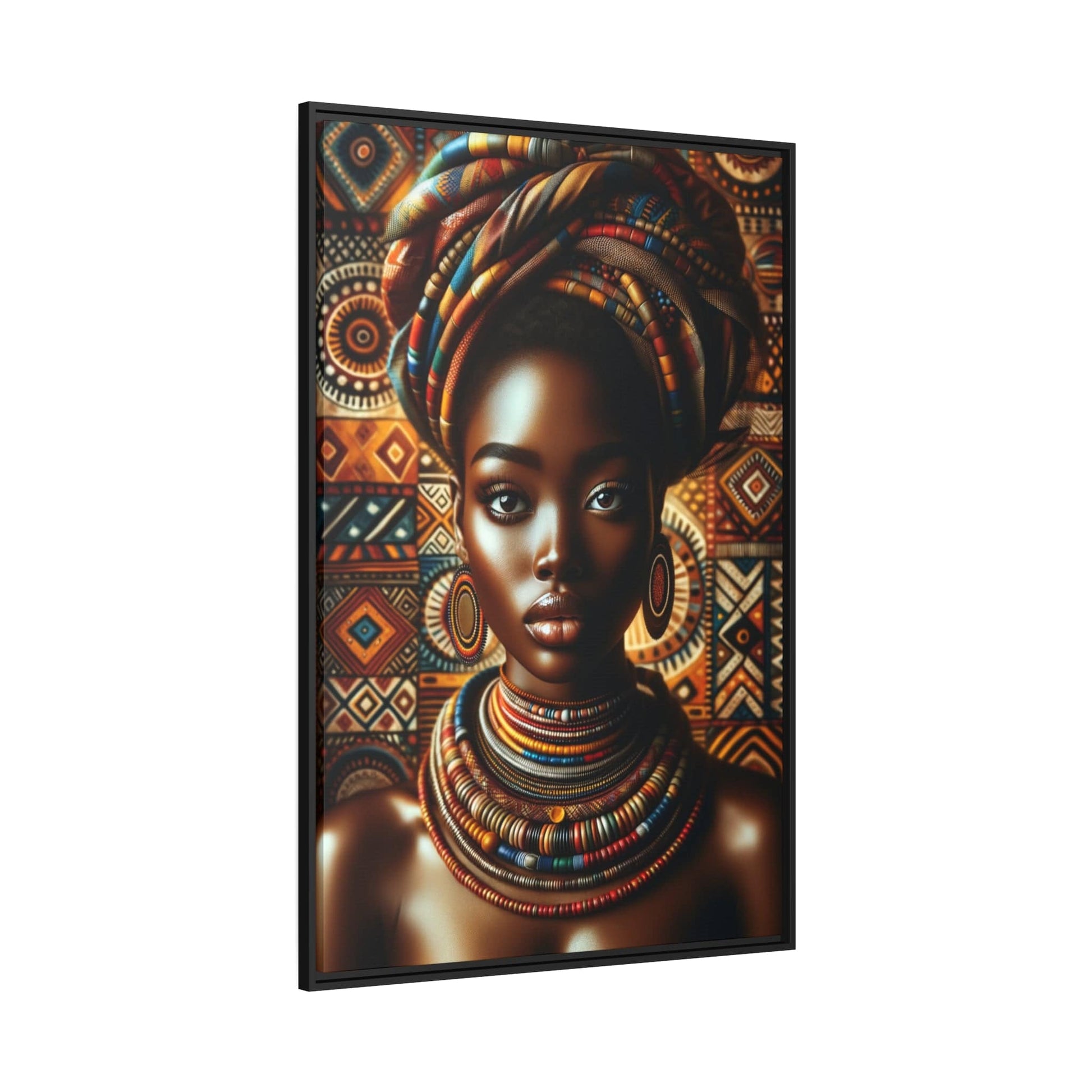 Tableau "La beauté et la force des femmes africaines - Une célébration artistique" Canvanation