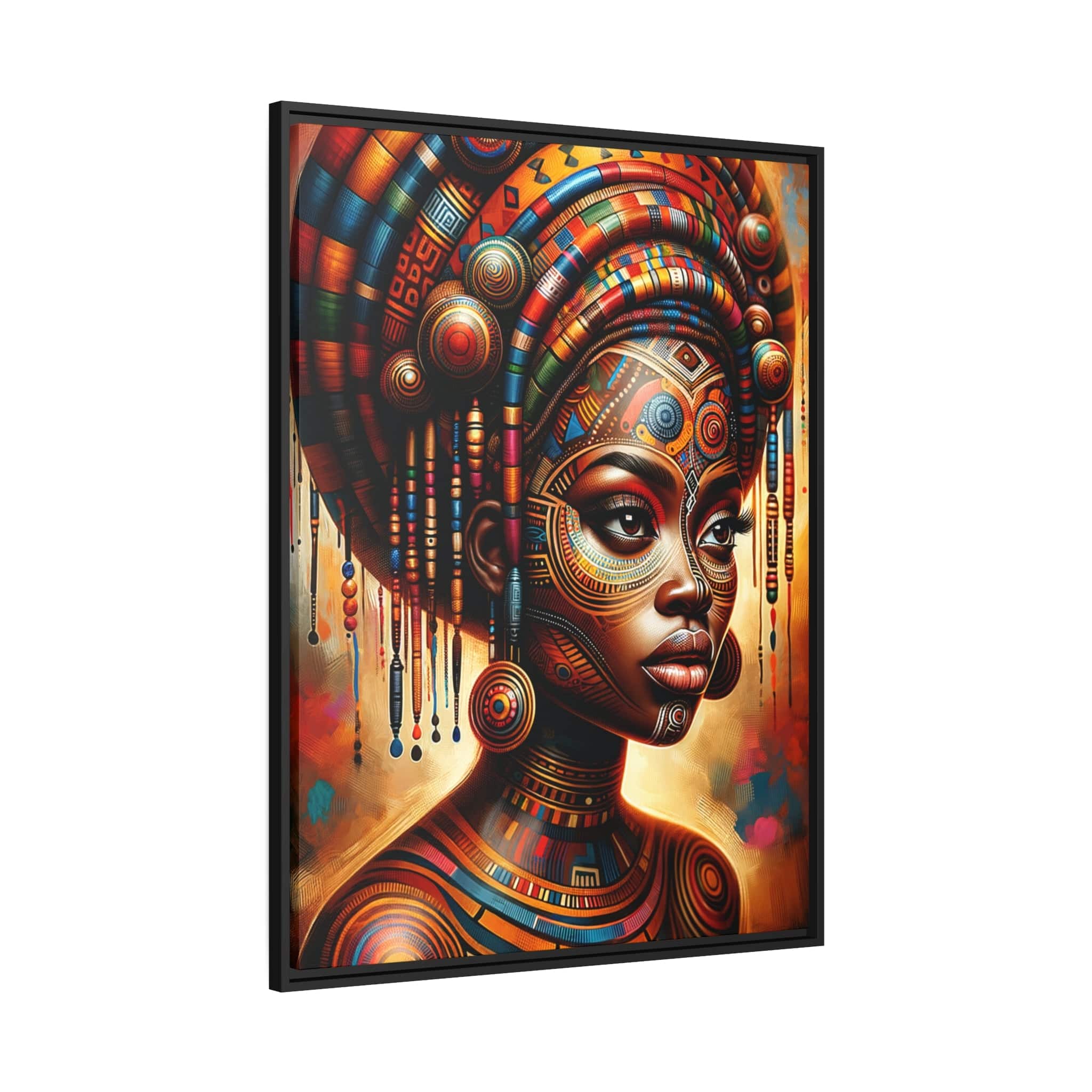 Printify Canvas Tableau "Reines d'Afrique : Célébration de la force et de la grâce des femmes africaines".