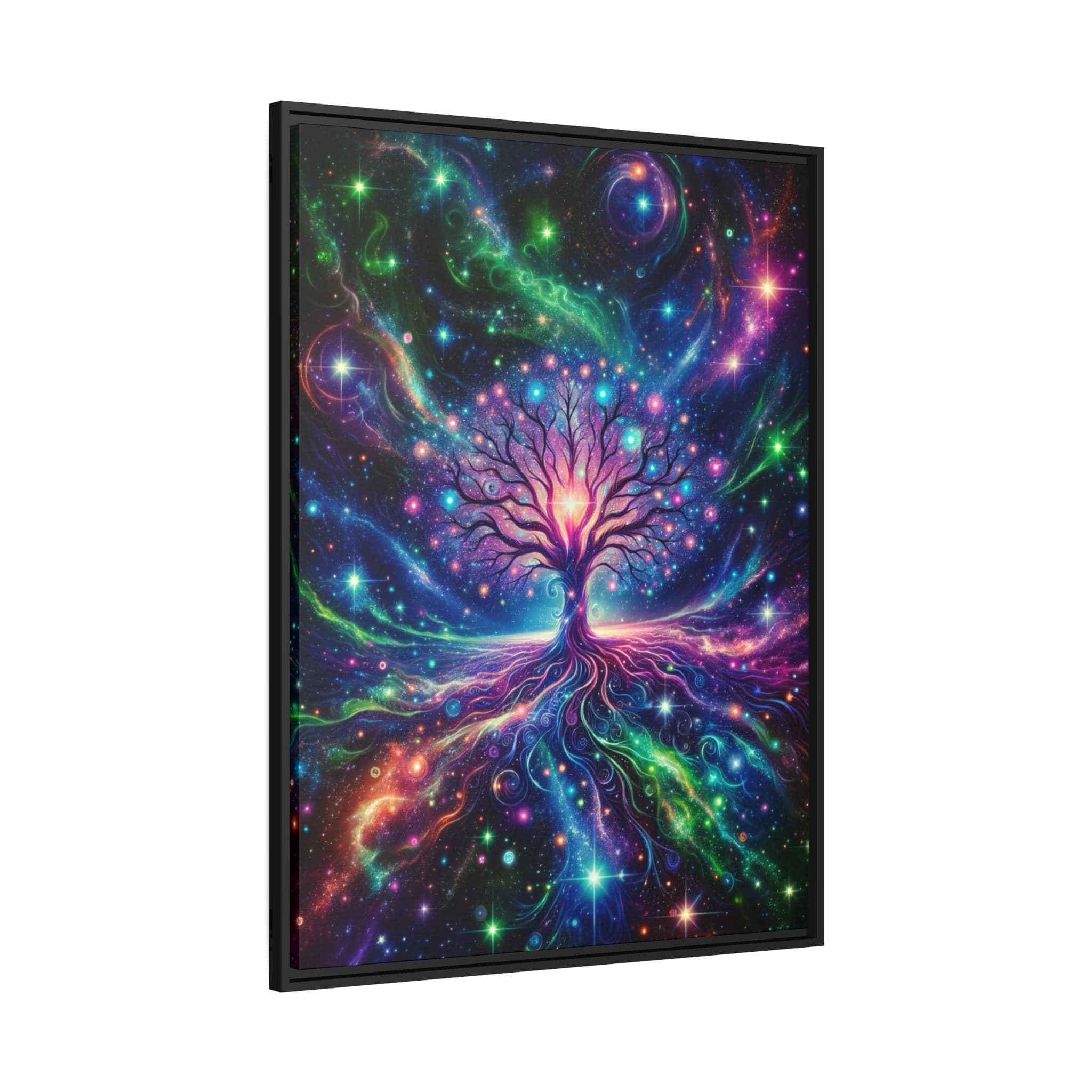 Printify Canvas Tableau Arbre De Vie L'Energie Du Cosmos