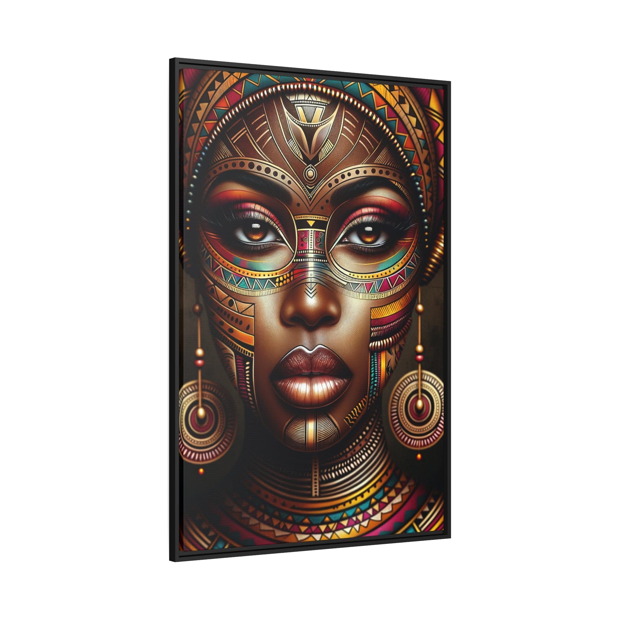 Printify Canvas Tableau "La beauté et la force des femmes africaines"