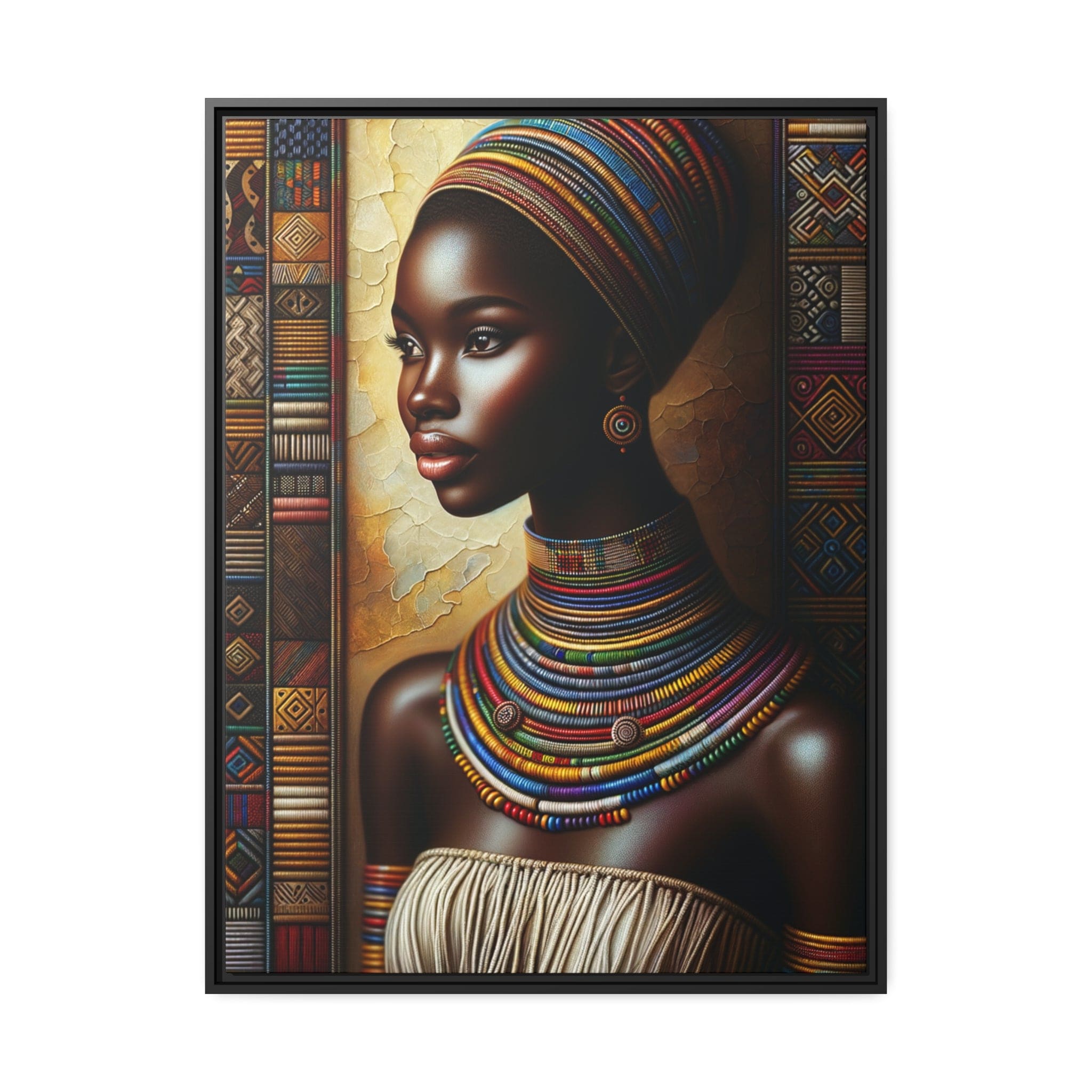 Printify Canvas 76.20 Cm" x 101.60 Cm" (Vertical) Tableau "La beauté et la puissance des femmes africaines"