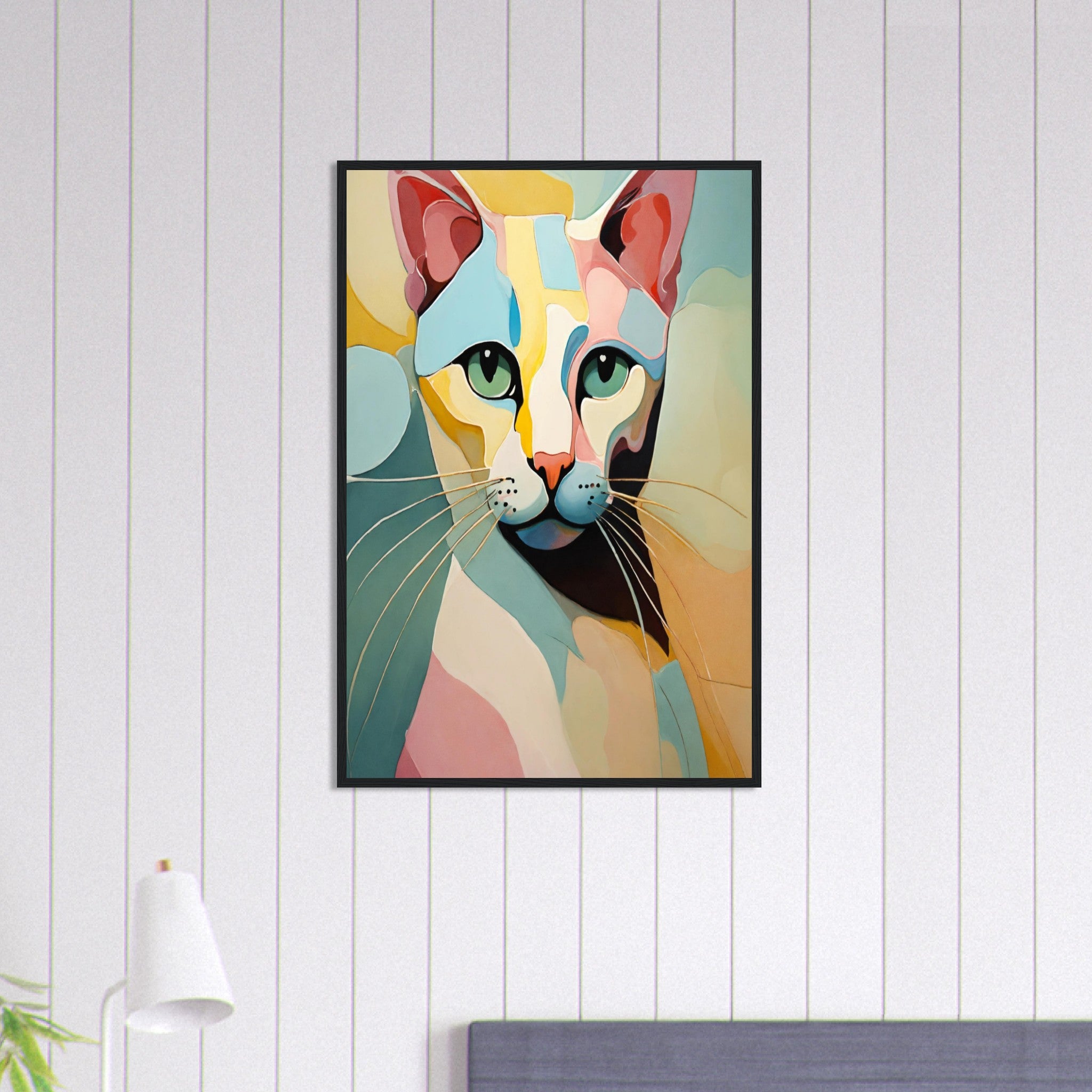 Canvanation Print Material 60x90 cm / 24x36″ Tableau Chat Pattes de Velours