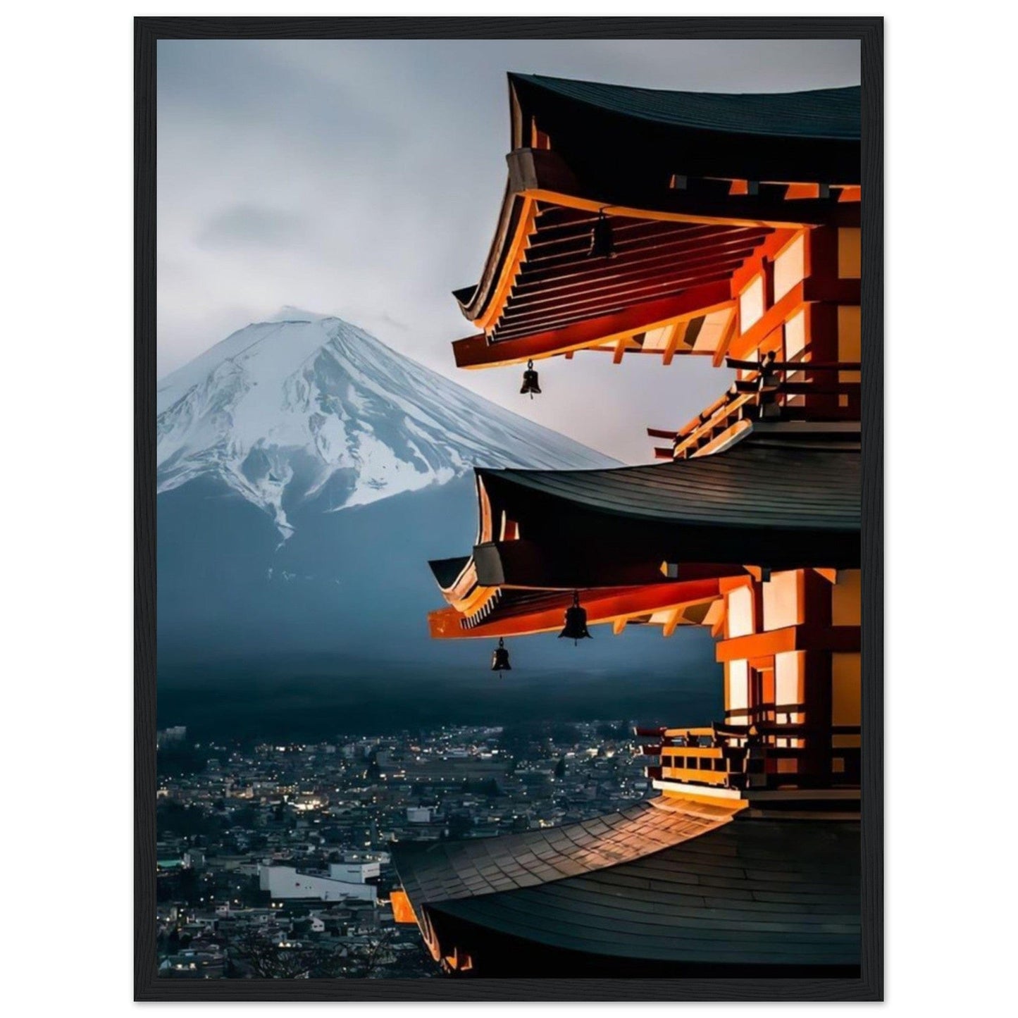 Tableau Japon Mont Fudji Canvanation