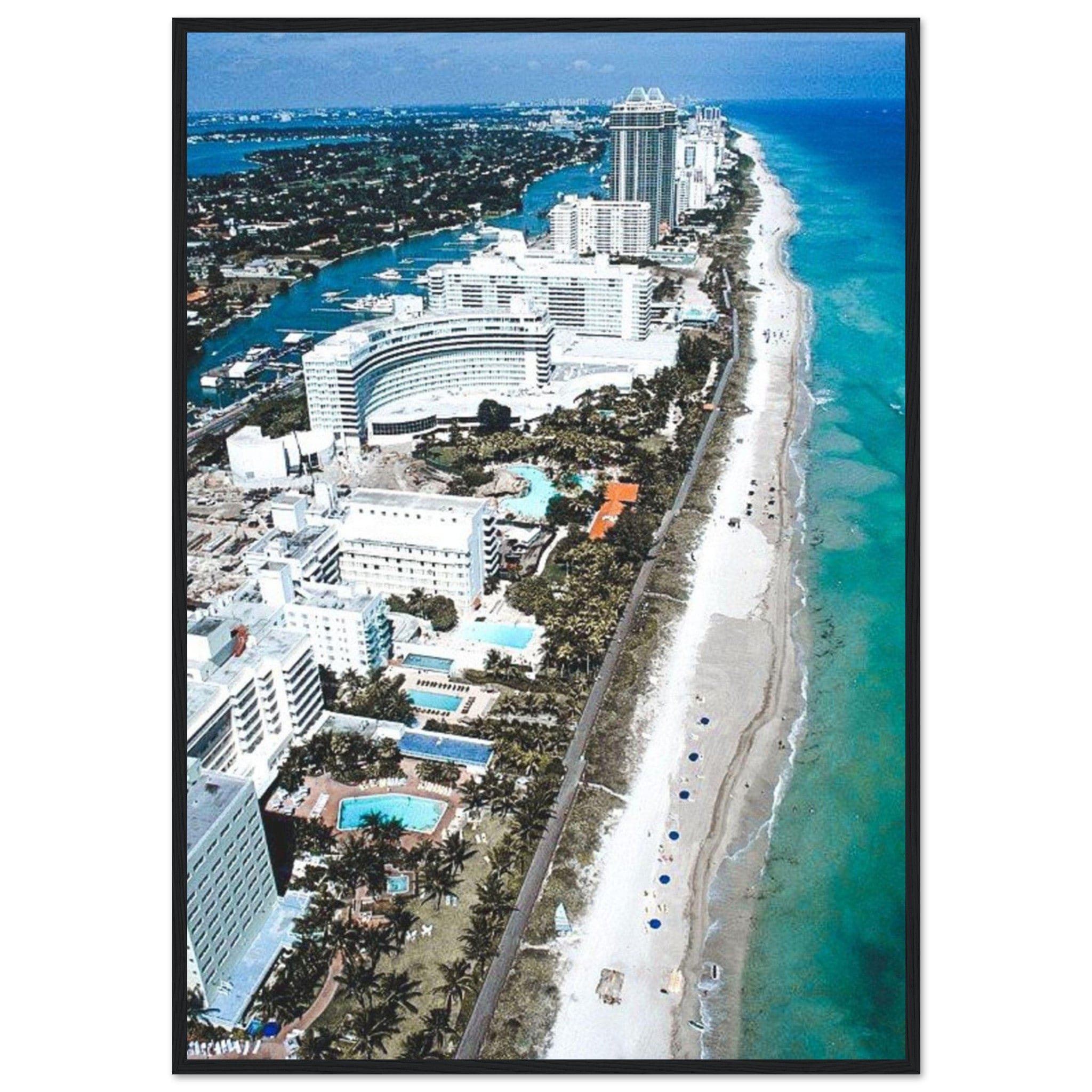 Gelato Print Material 70x100 cm / 28x40″ Tableau Ville Floride