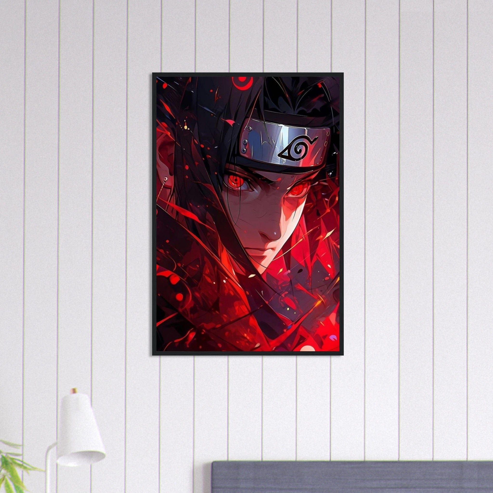 Canvanation Print Material 60x90 cm / 24x36″ Tableau Naruto Itachi Anime