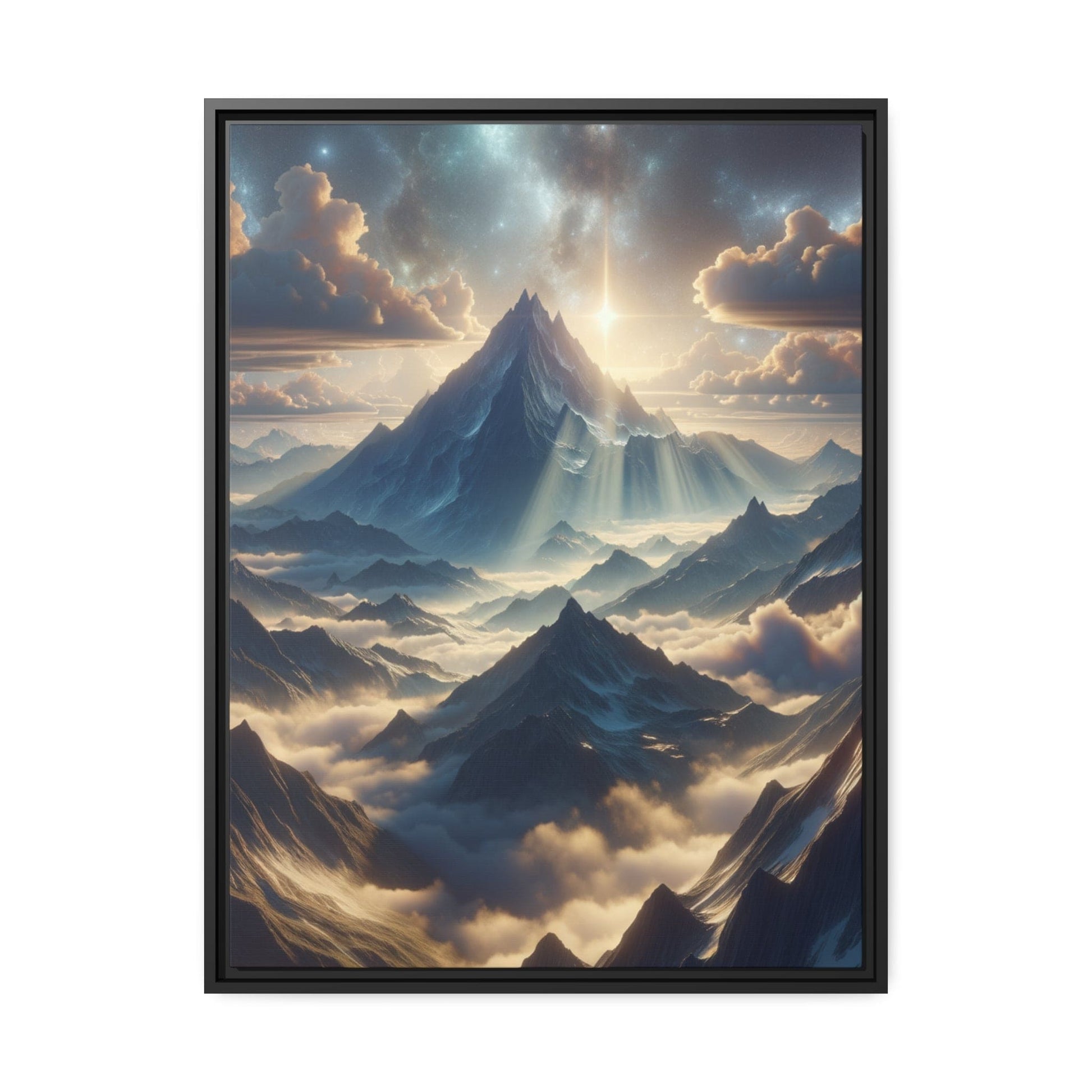 Tableau "Les sommets majestueux des montagnes : une ode à la grandeur de la nature" Canvanation