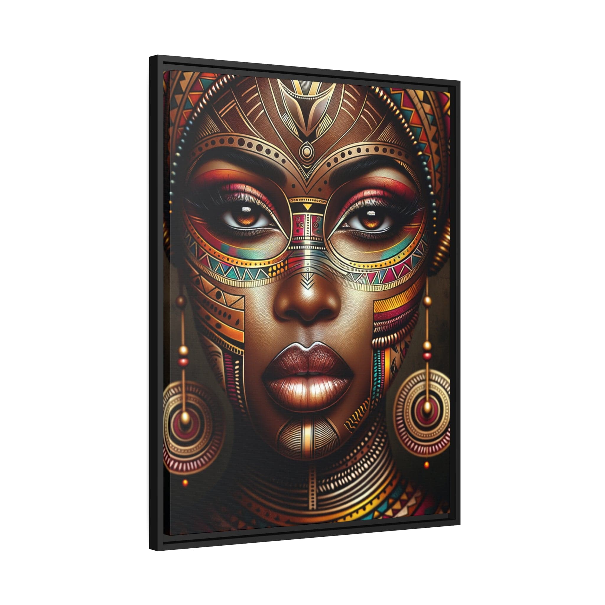 Printify Canvas Tableau "La beauté et la force des femmes africaines"