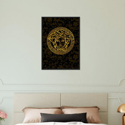 Tableau Marque De Luxe Versace Medusa Canvanation