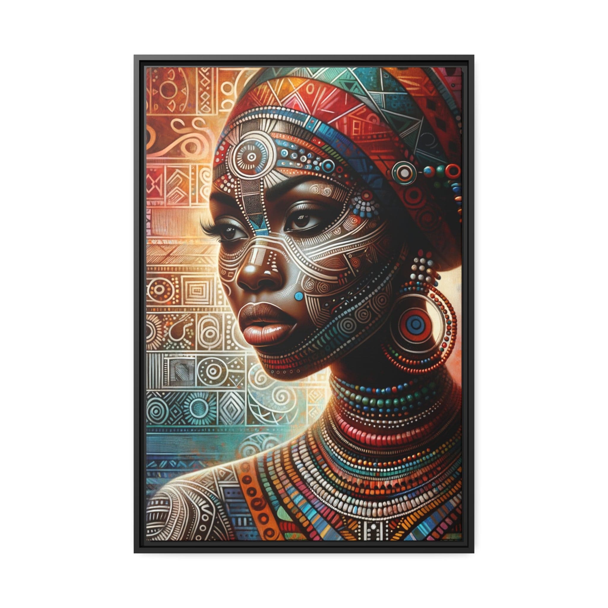 Tableau "Femmes africaines: Puissance, Beauté et Résilience" Canvanation